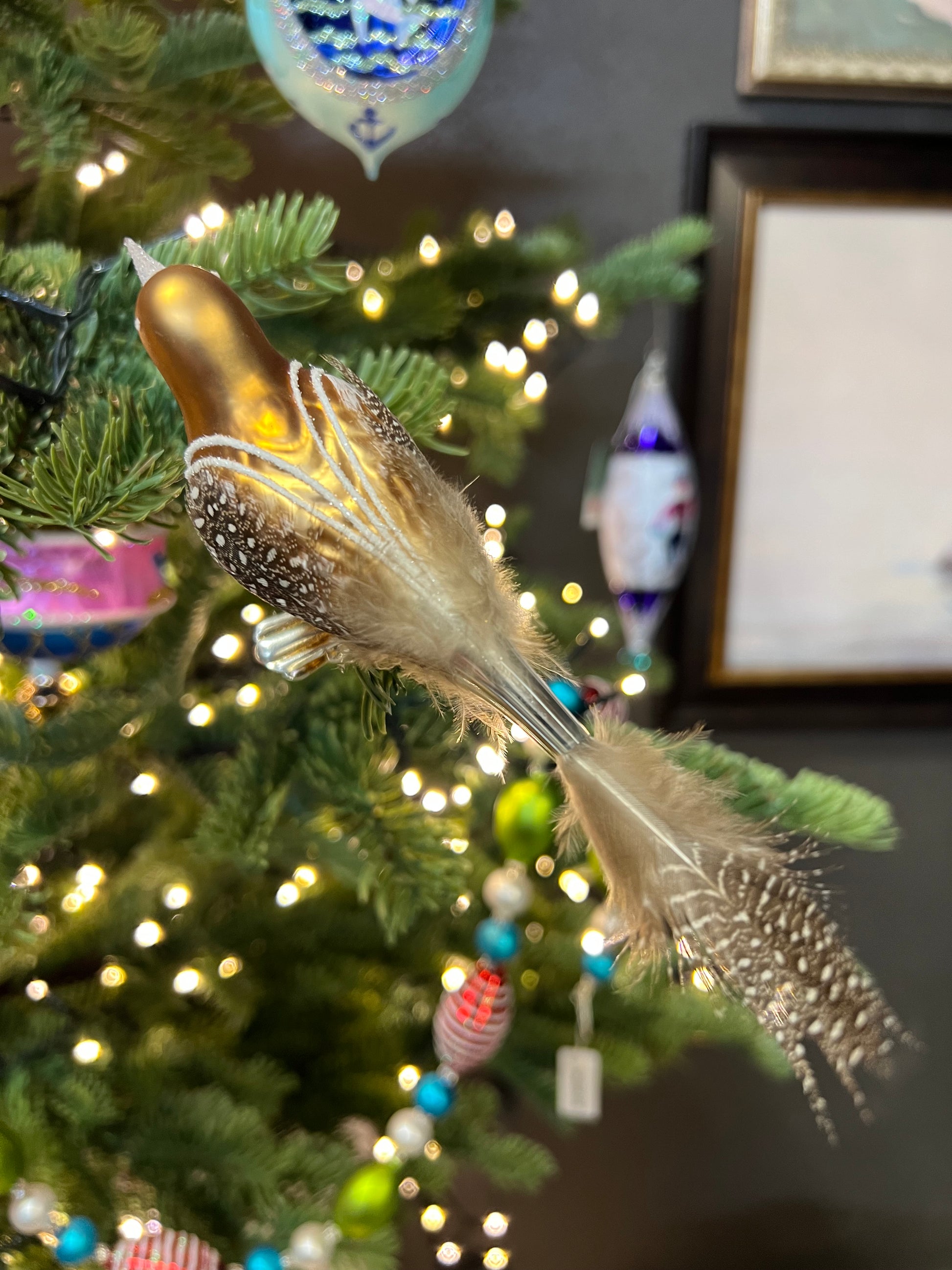 Sample A14 B Bird Clip / Christmas Ornament