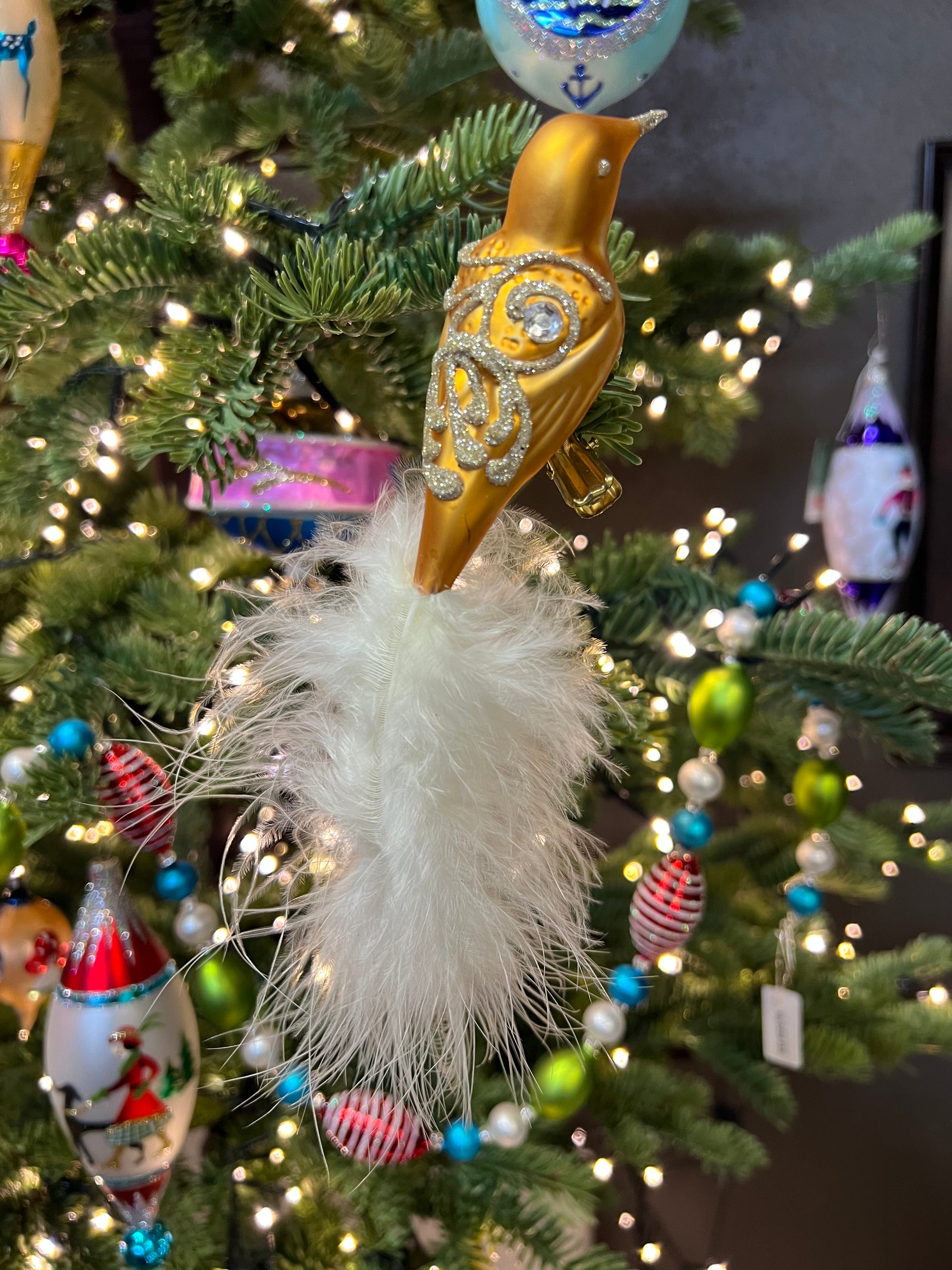 Sample A14 C Bird Clip / Christmas Ornament