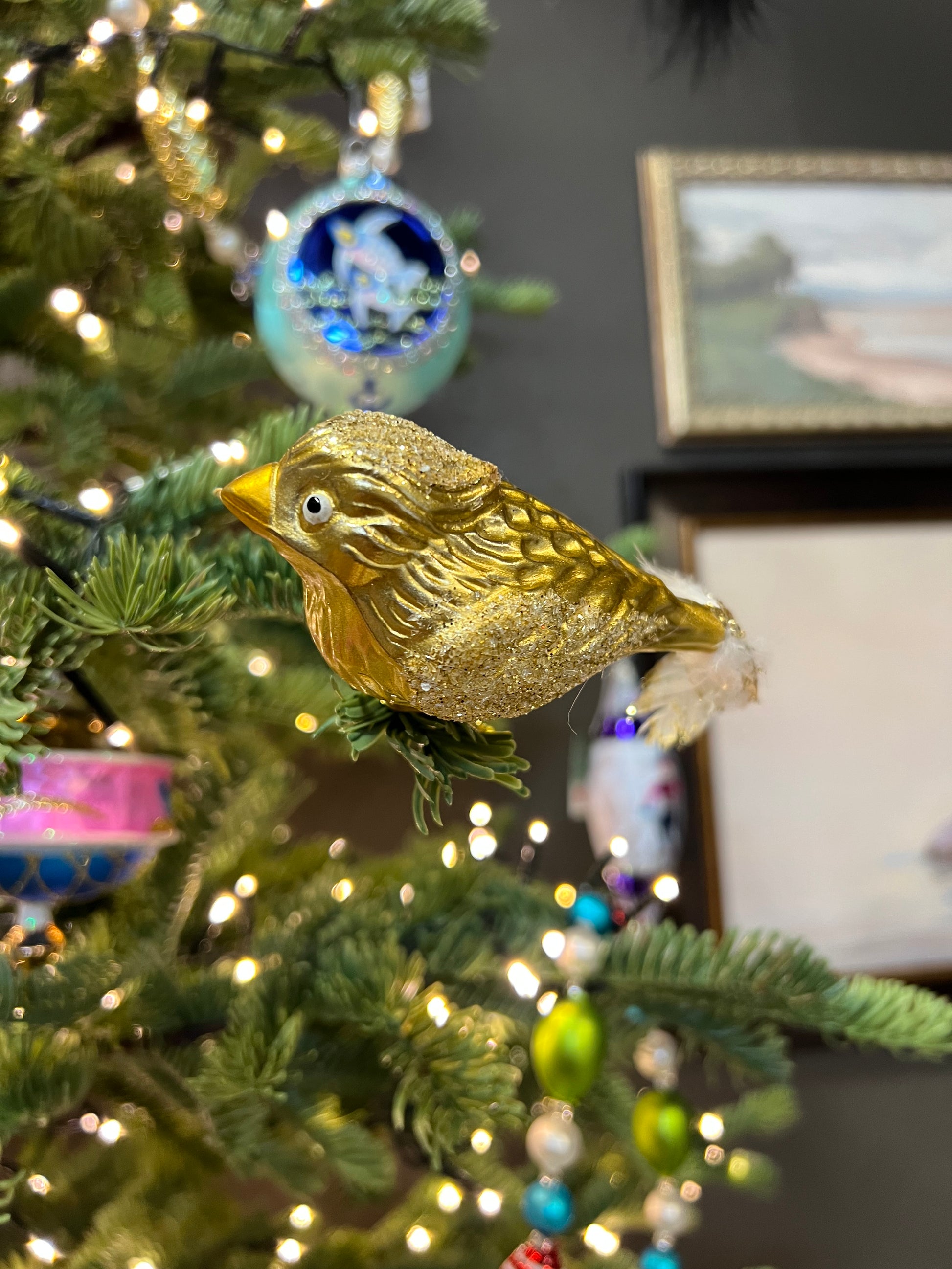 Sample A14 E Bird Clip / Christmas Ornament