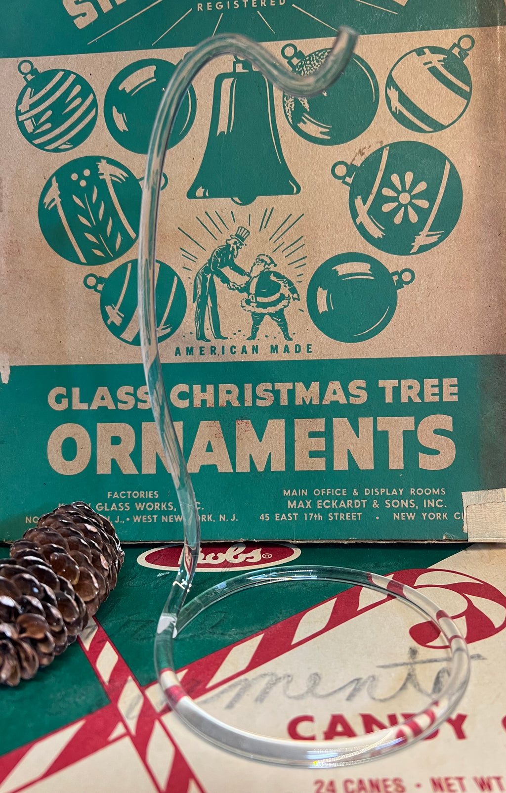 Acrylic Ornament Stand 8” - Christmas Collection