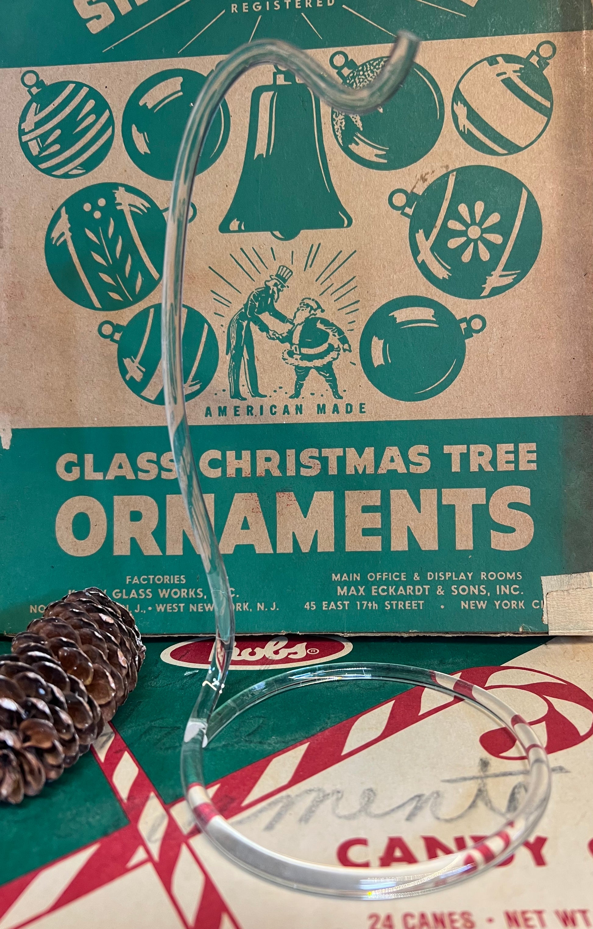 Acrylic Ornament Stand 8” - Christmas Collection