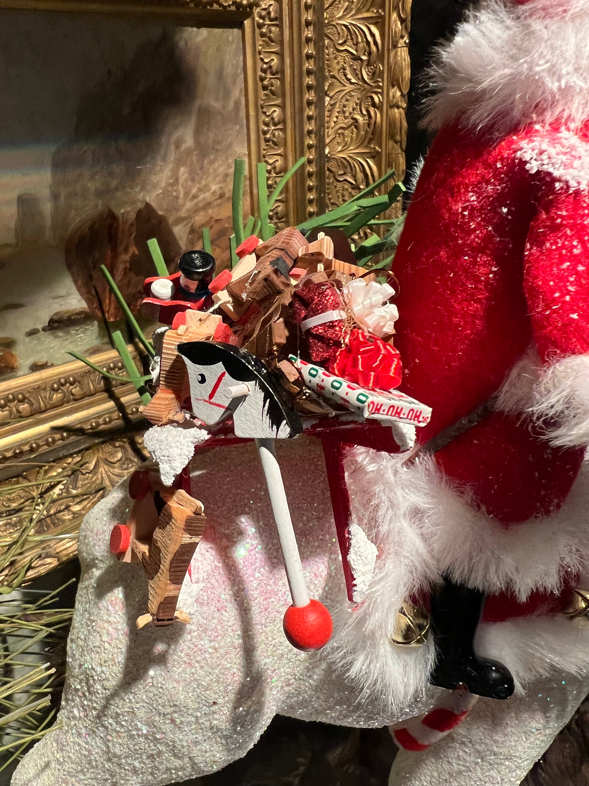 One of A Kind “Aurora Claus” Santa made by Timothy De Clue