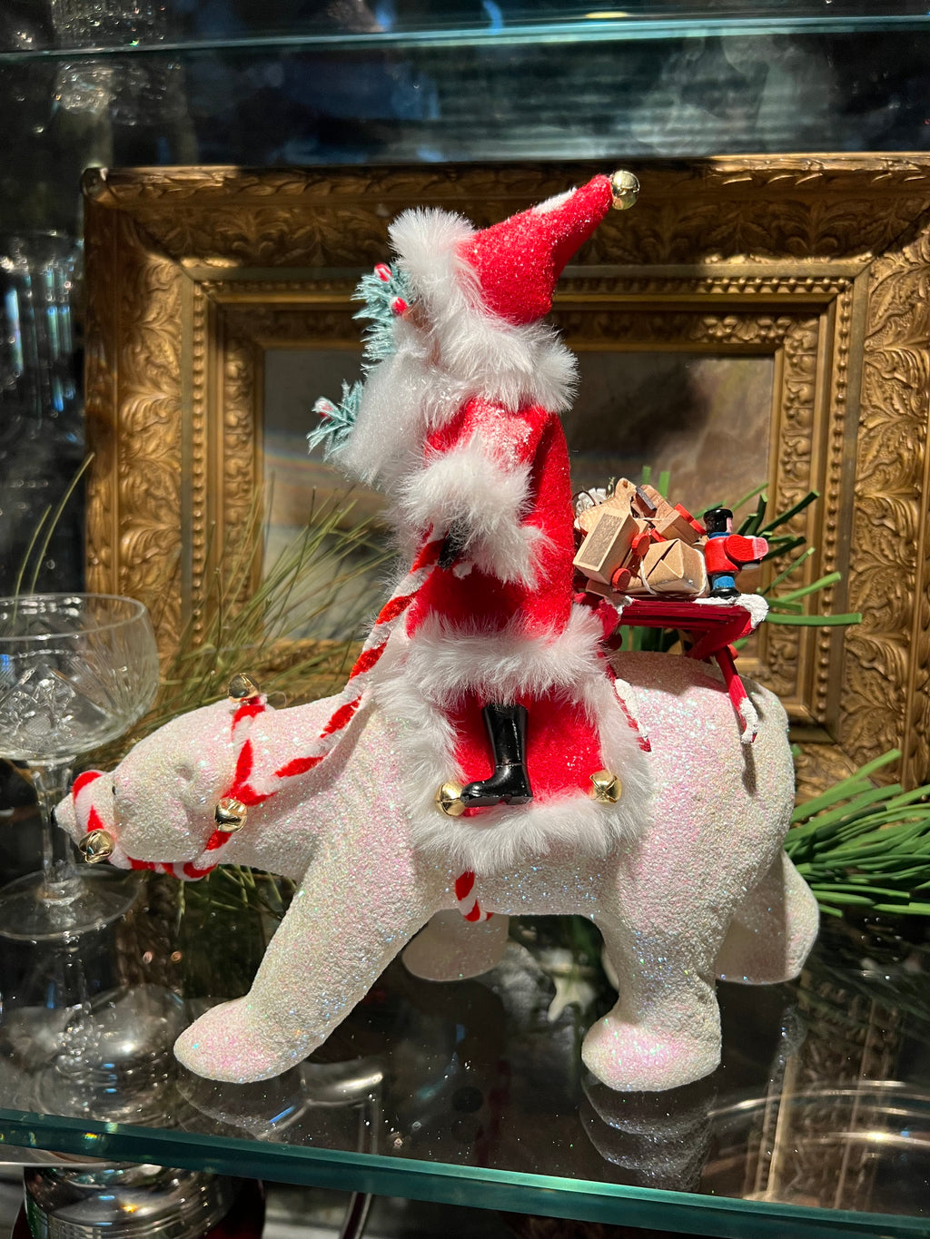 One of A Kind “Aurora Claus” Santa made by Timothy De Clue