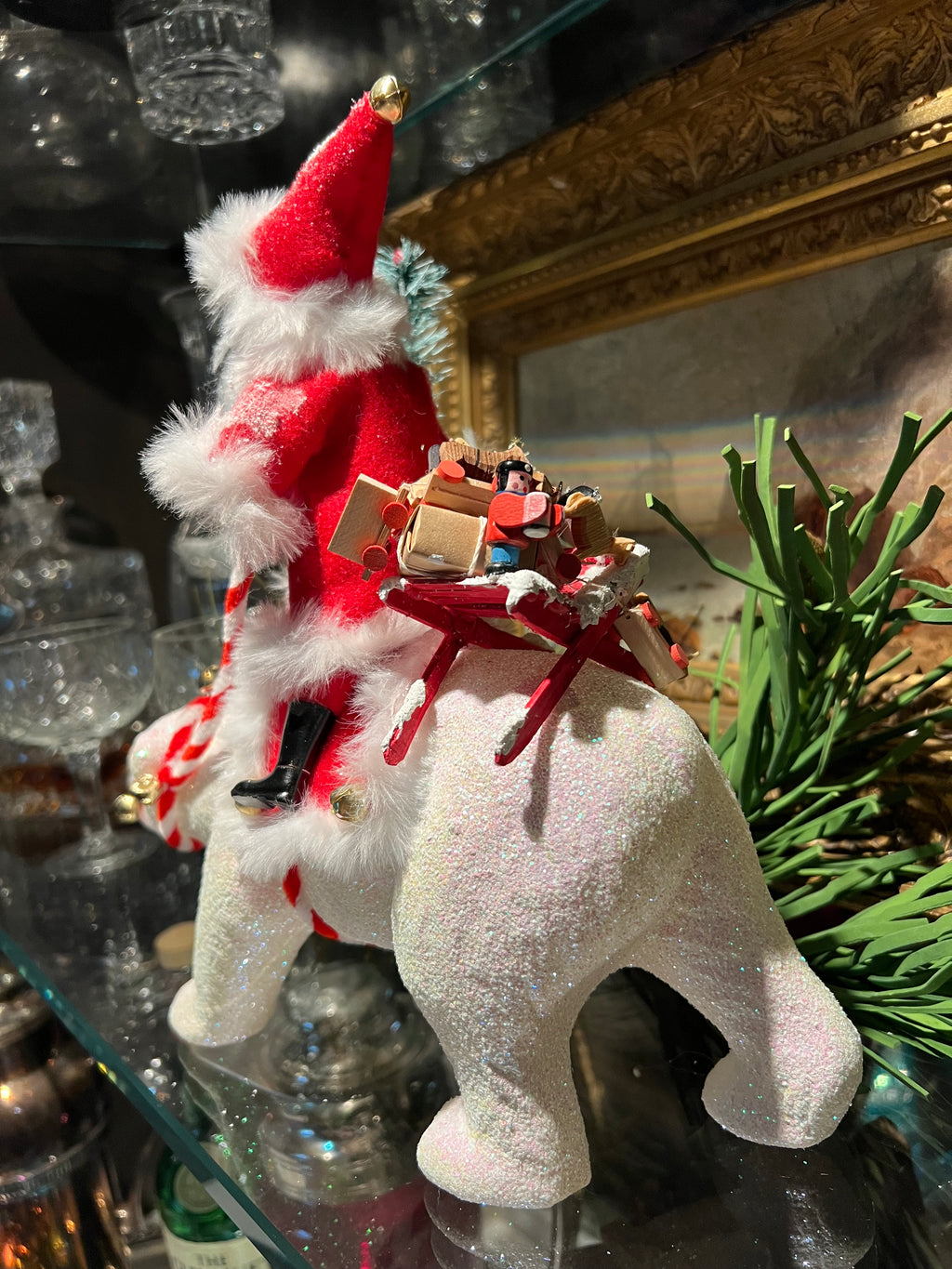 One of A Kind “Aurora Claus” Santa made by Timothy De Clue