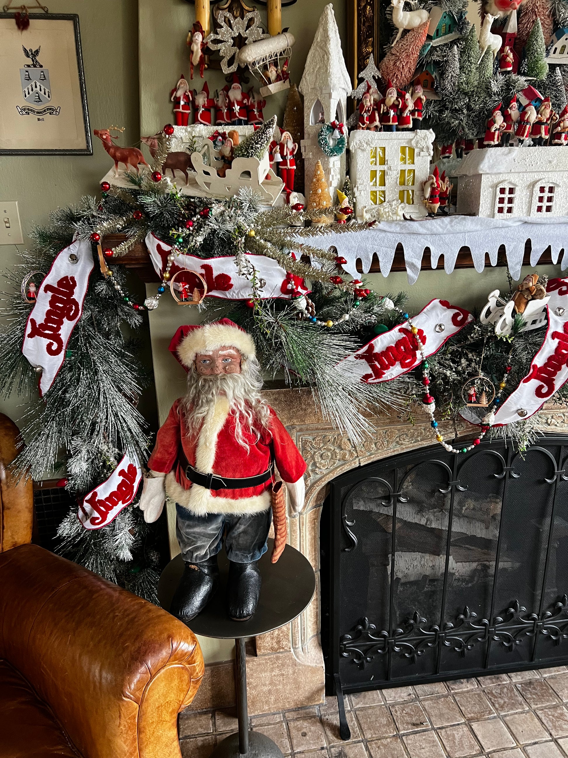 Fabric Icicle Decorations