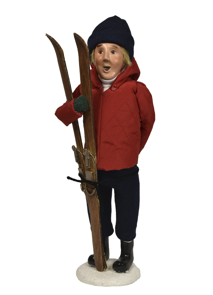 Byers Choice Caroler Apres Skiing Gentleman -TDC Retro Christmas Collection