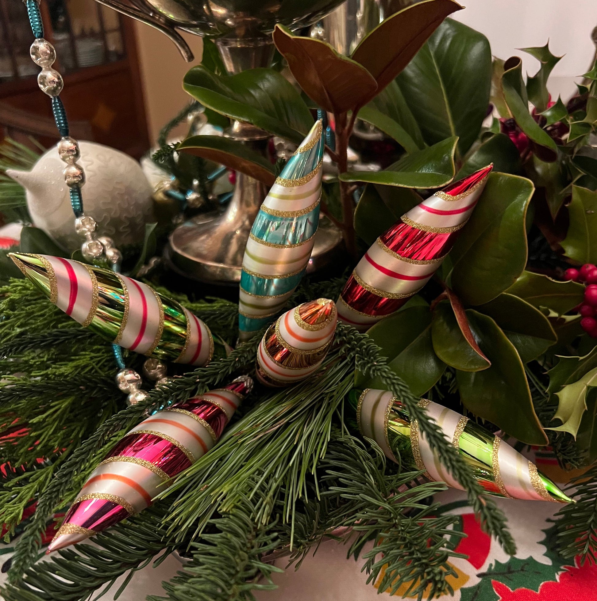 Swirl Cicles set of 6 - De Clue Exclusive Christmas Collection