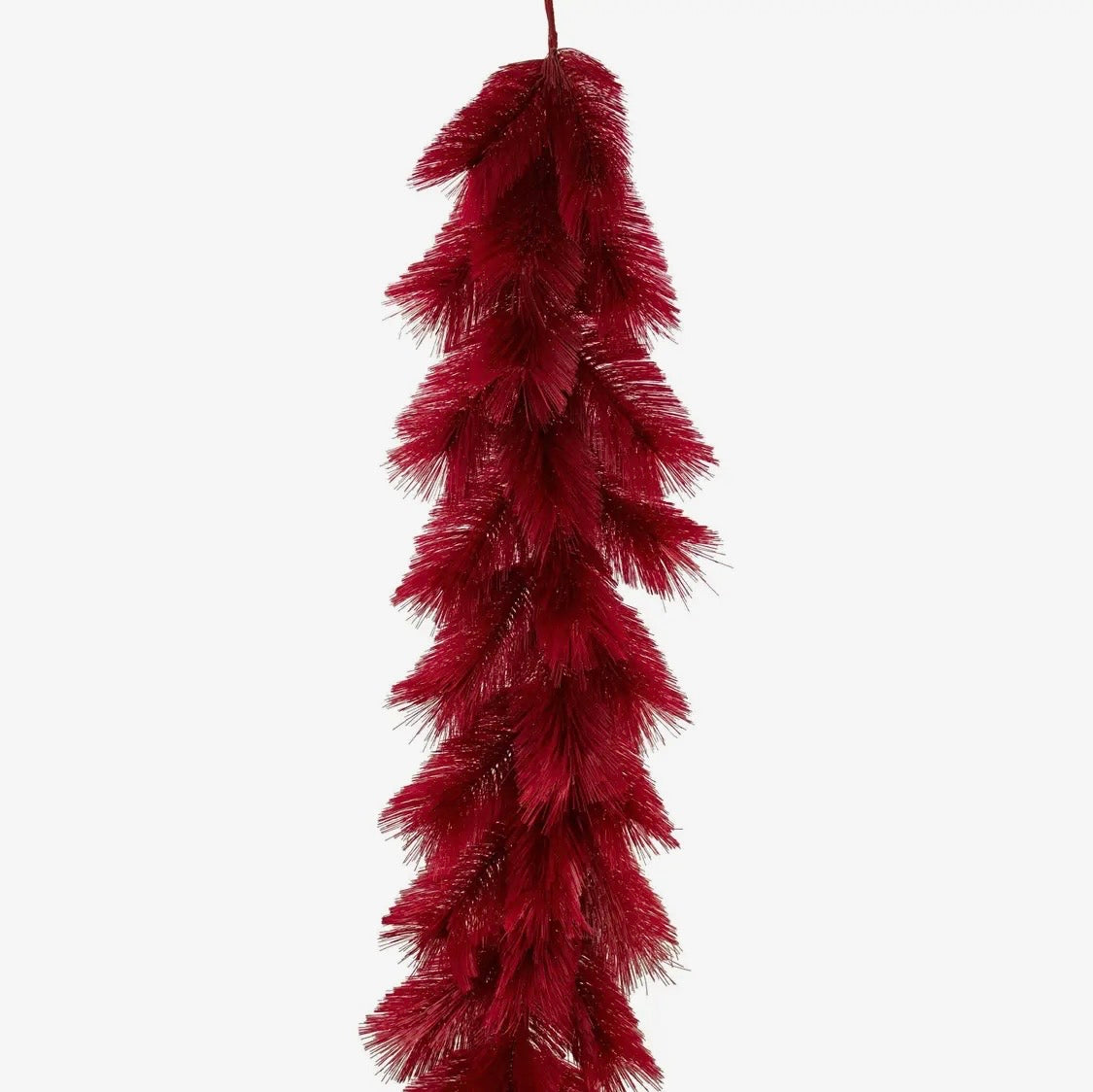 Red Bristle Pine Garland- Christmas Collection