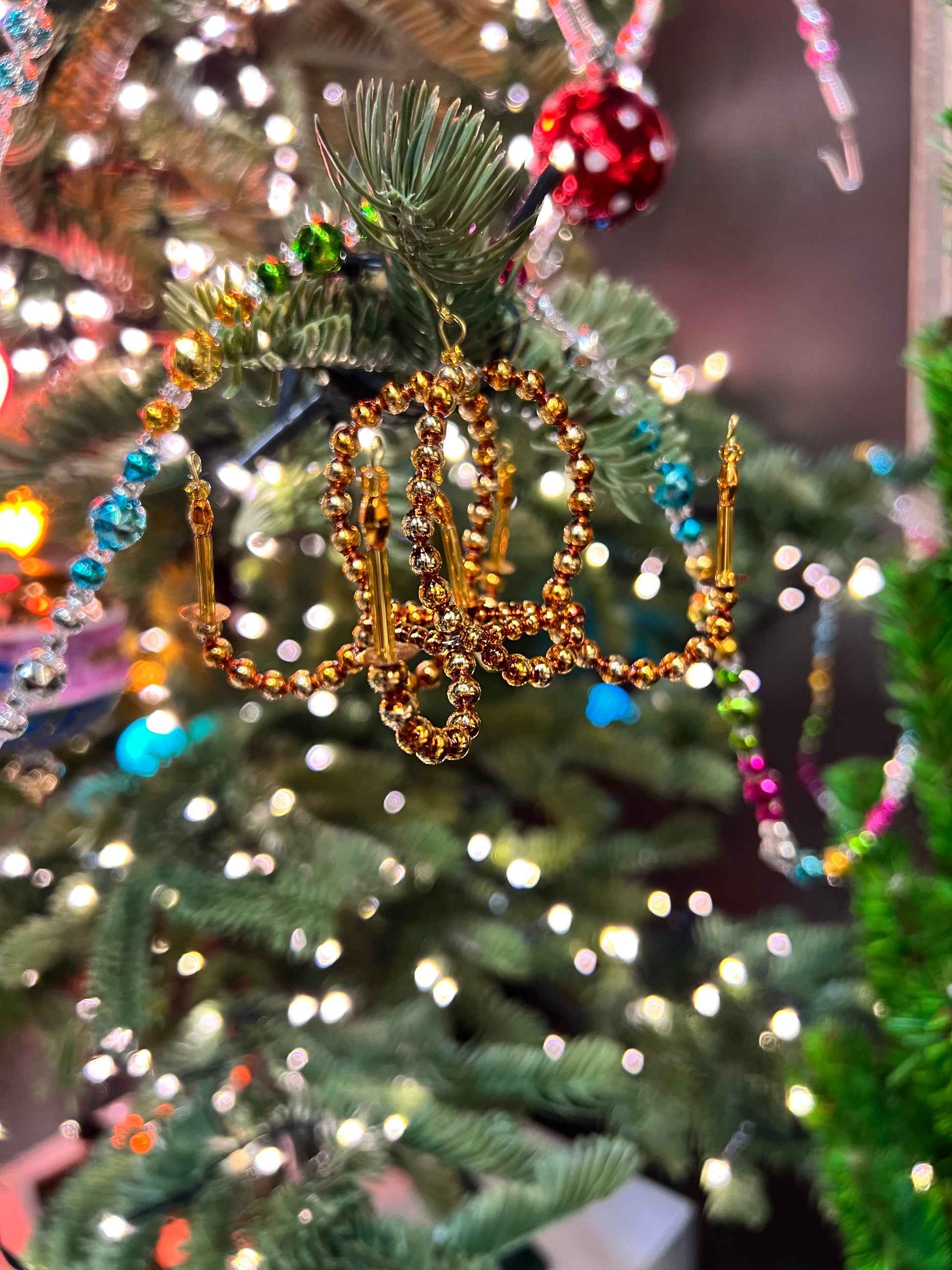 Extravaganza Chandelier -Czechia Bead Collection