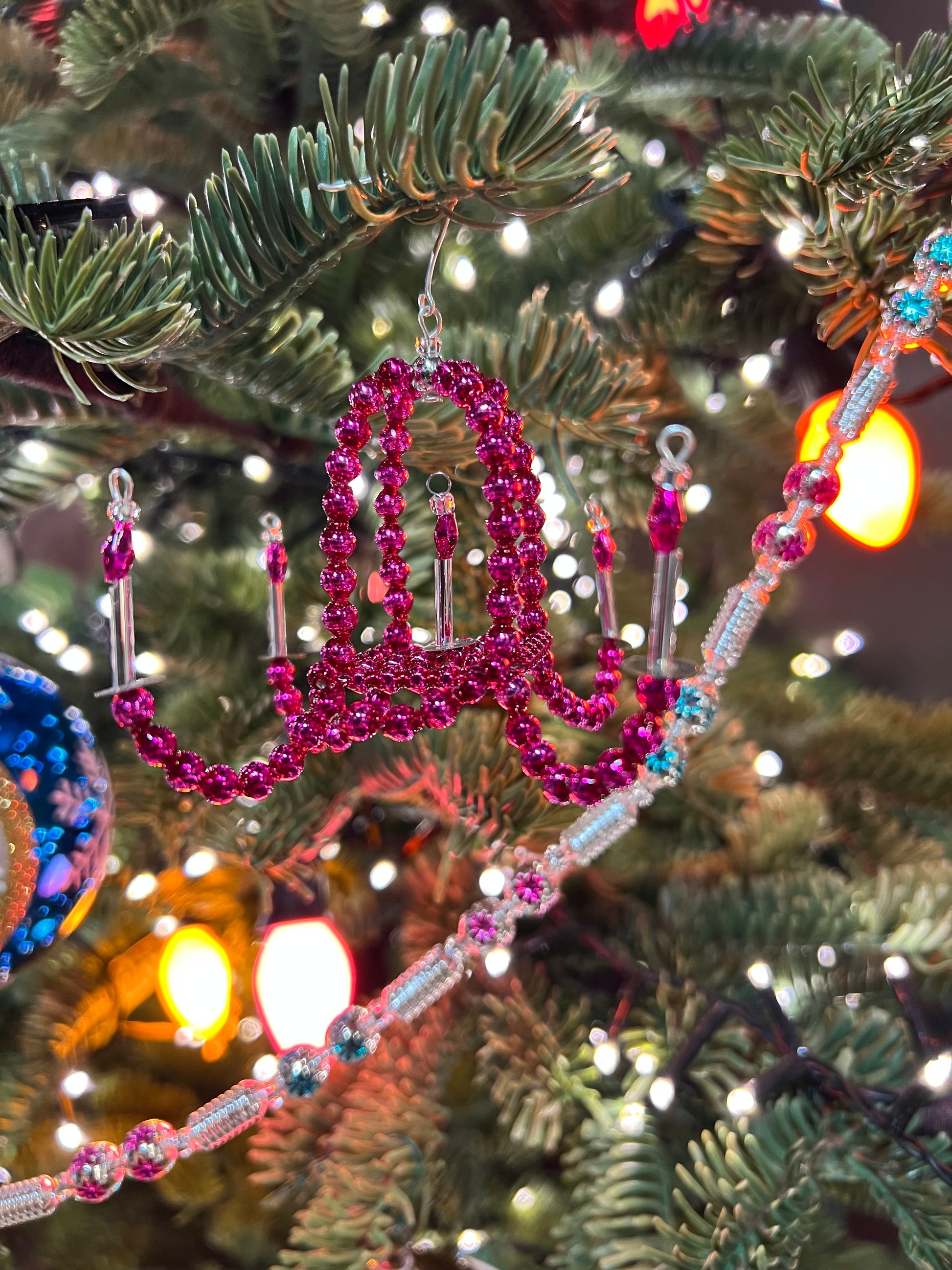 Extravaganza Chandelier -Czechia Bead Collection