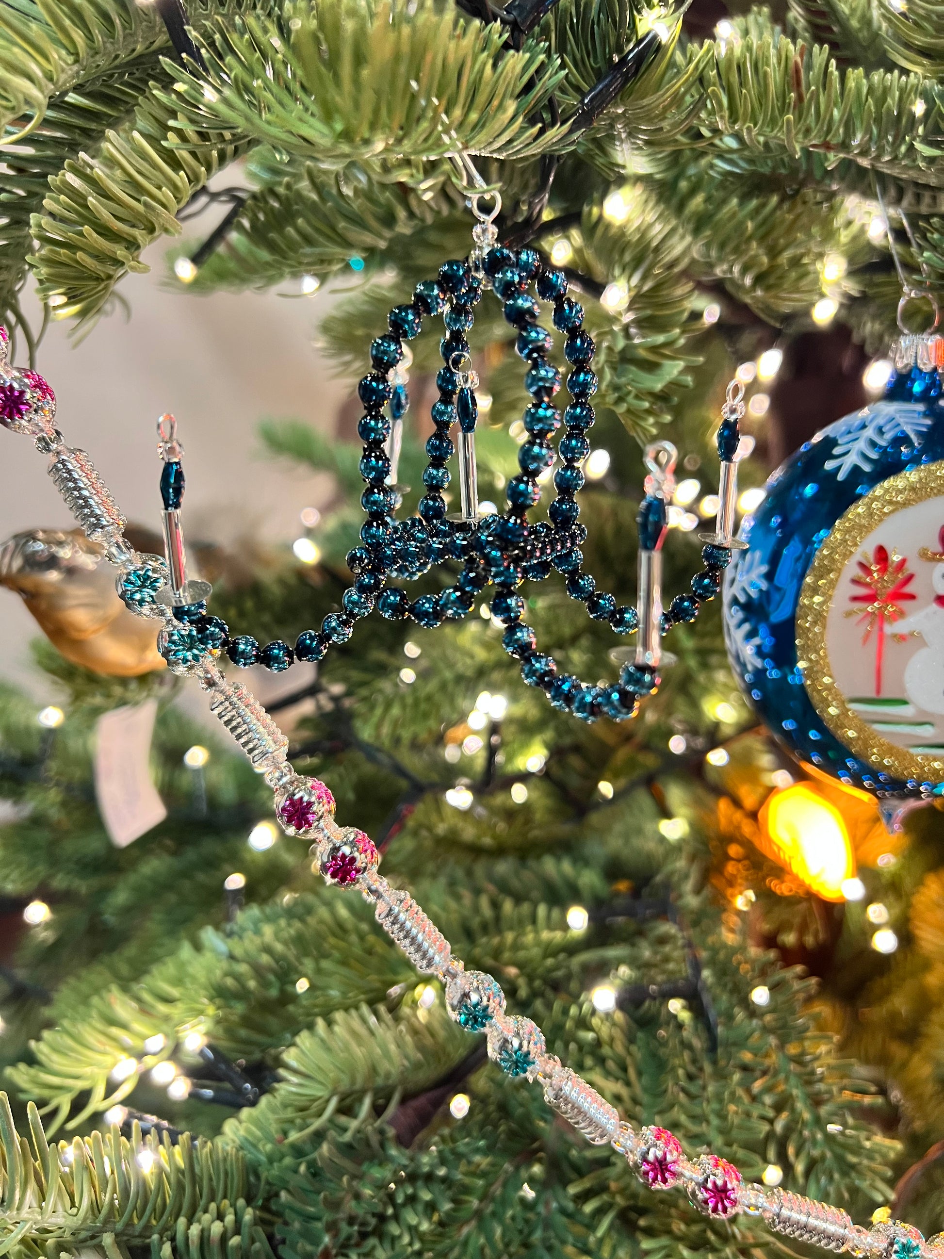 Extravaganza Chandelier -Czechia Bead Collection