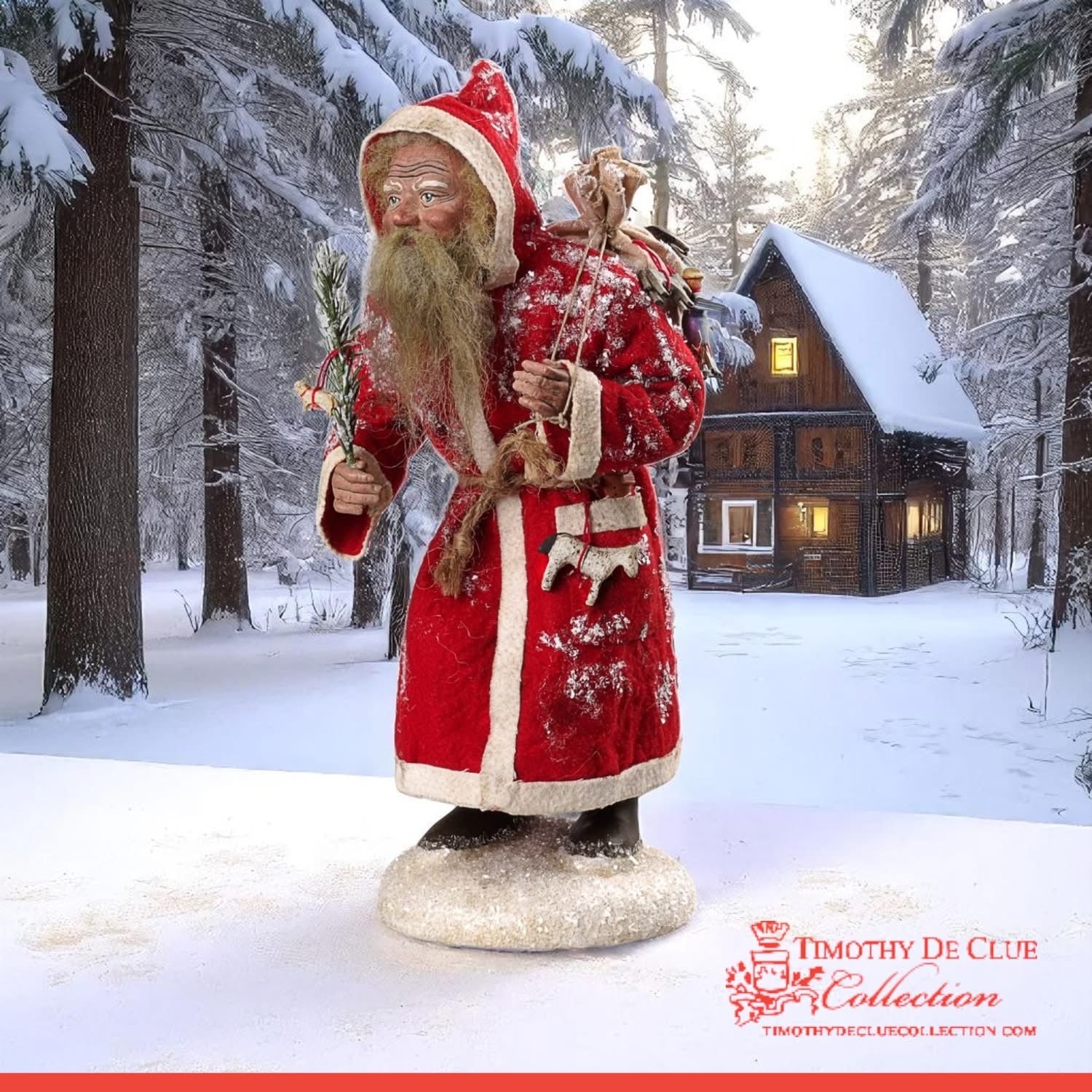 Vintage Inspired German Belsnickle Santa- German Christmas Collection