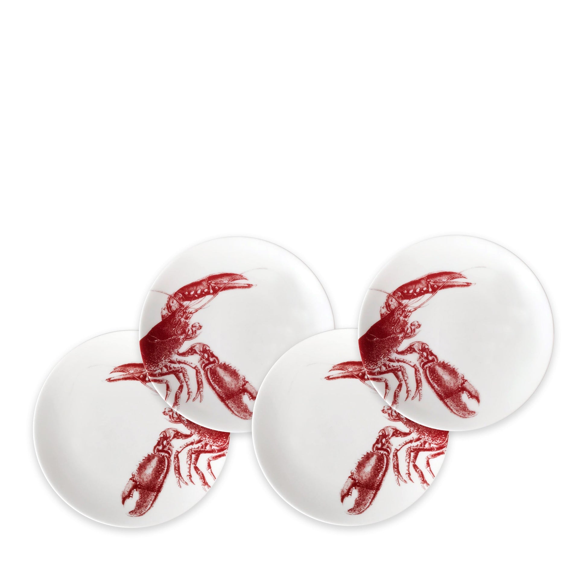 Lobster Small Plates, Set of 4