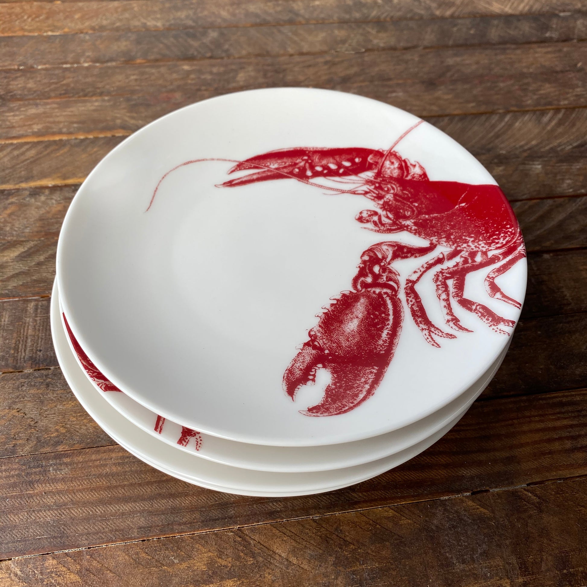 Lobster Small Plates, Set of 4