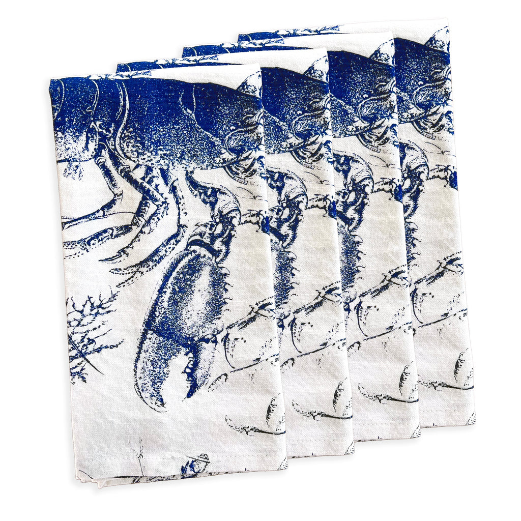 Lobster Dinner Napkins, Set of 4