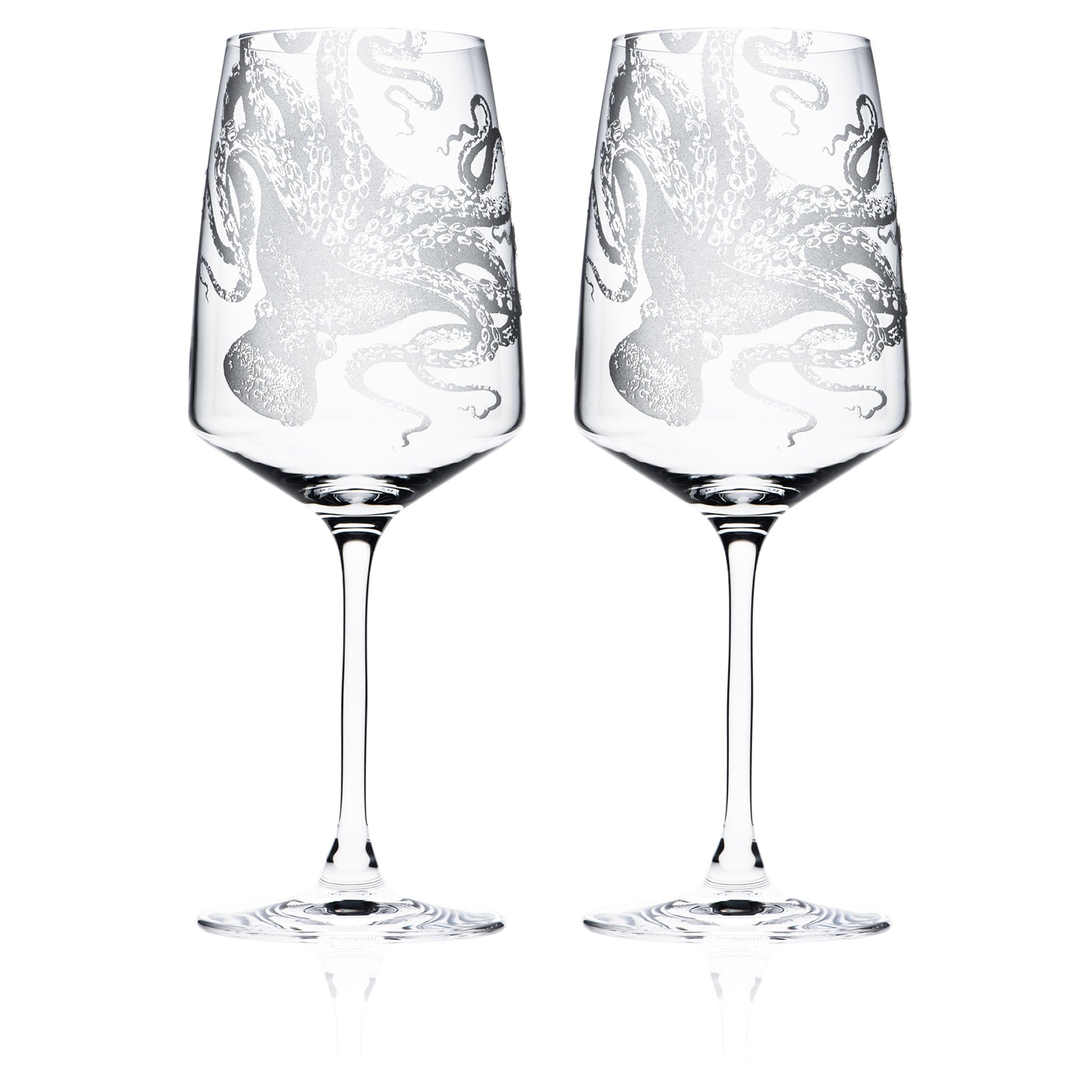Lucy Red Wine Glasses, Set of 2