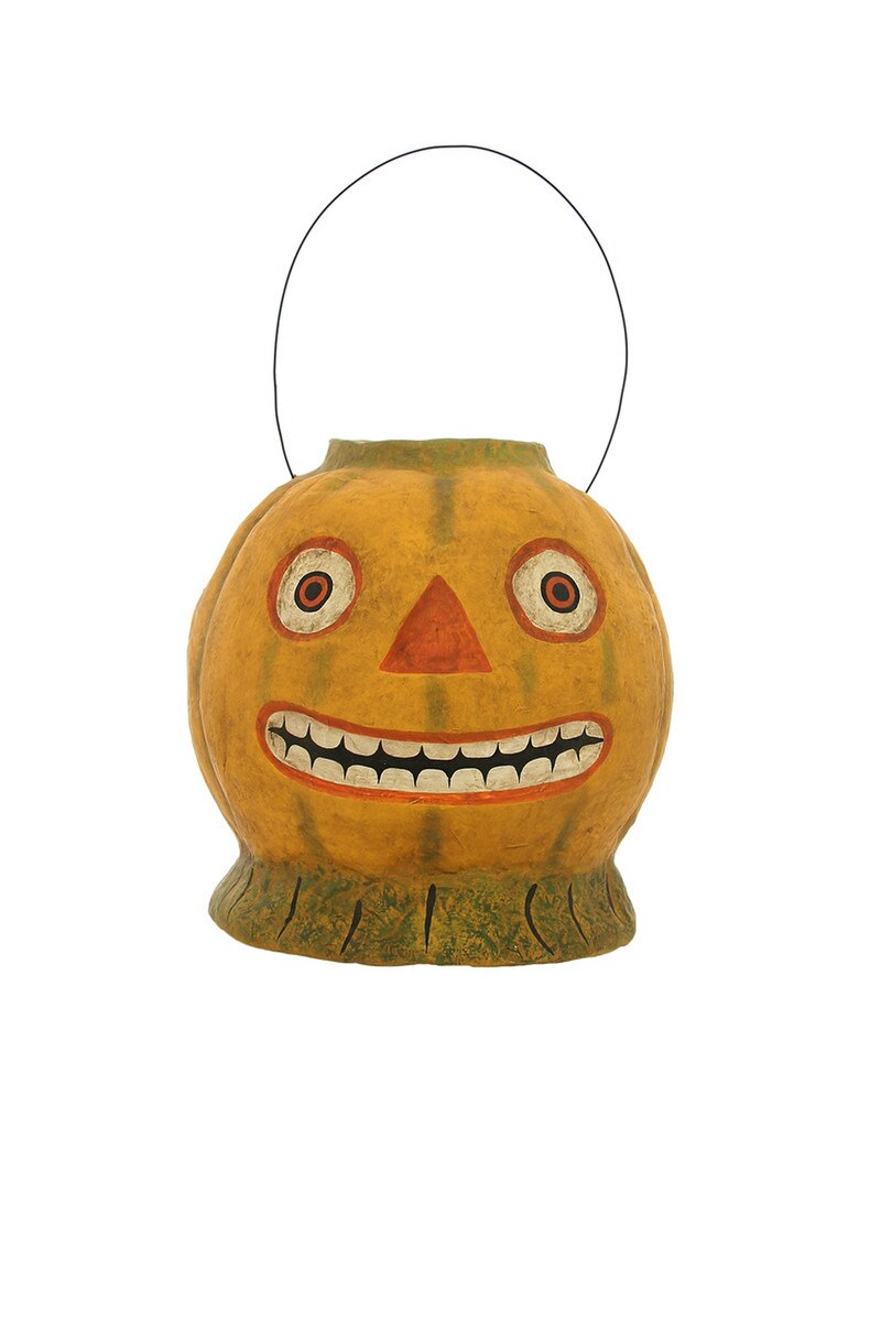Halloween Haunted Garden Pumpkin Candy Bucket