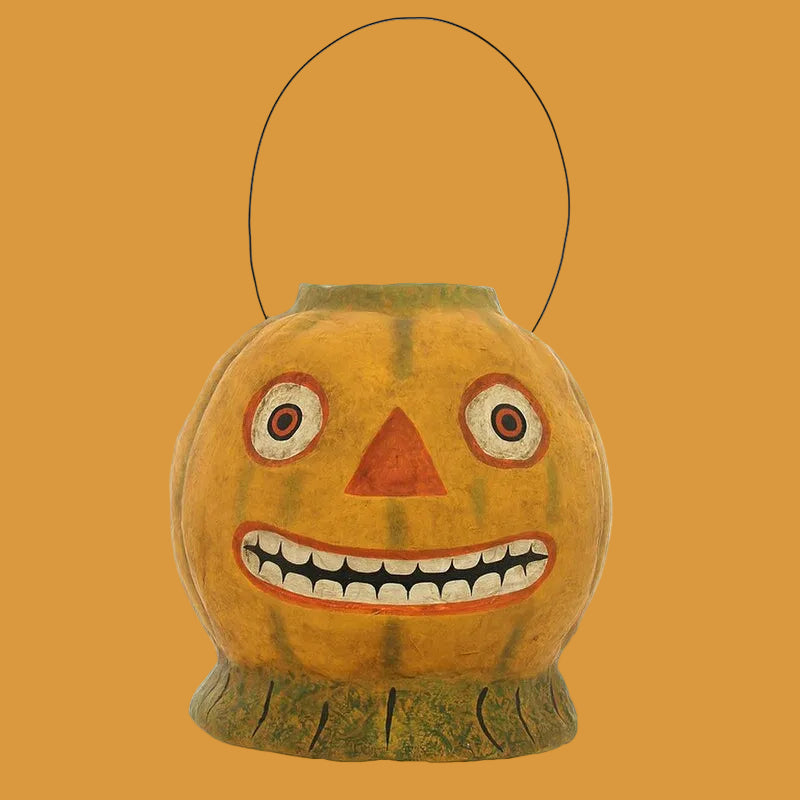 Halloween Haunted Garden Pumpkin Candy Bucket