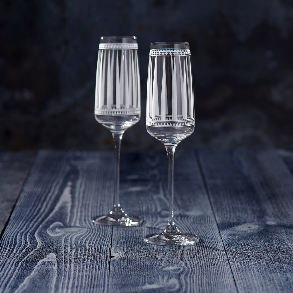 Marrakech Champagne Glasses, Set of 2