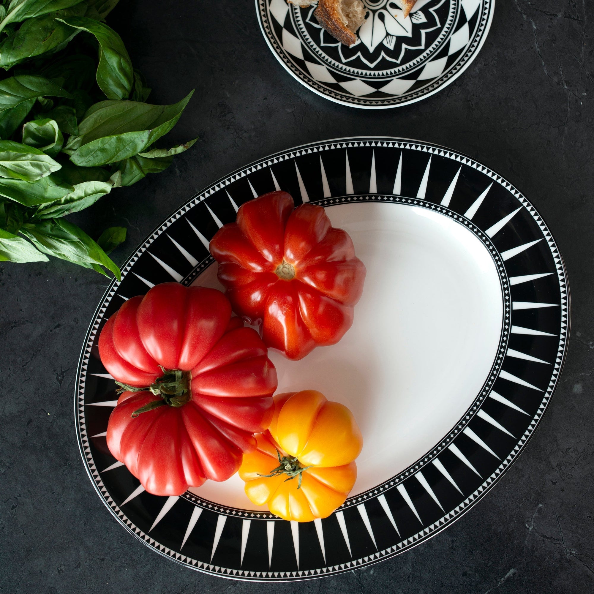 Marrakech Rimmed Oval Platter