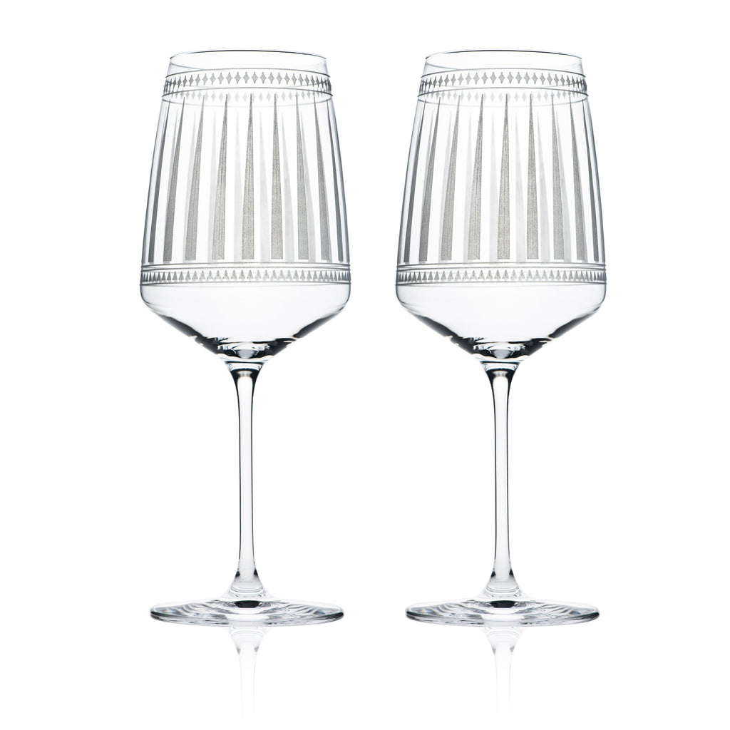Marrakech White Wine Glasses, Set of 2