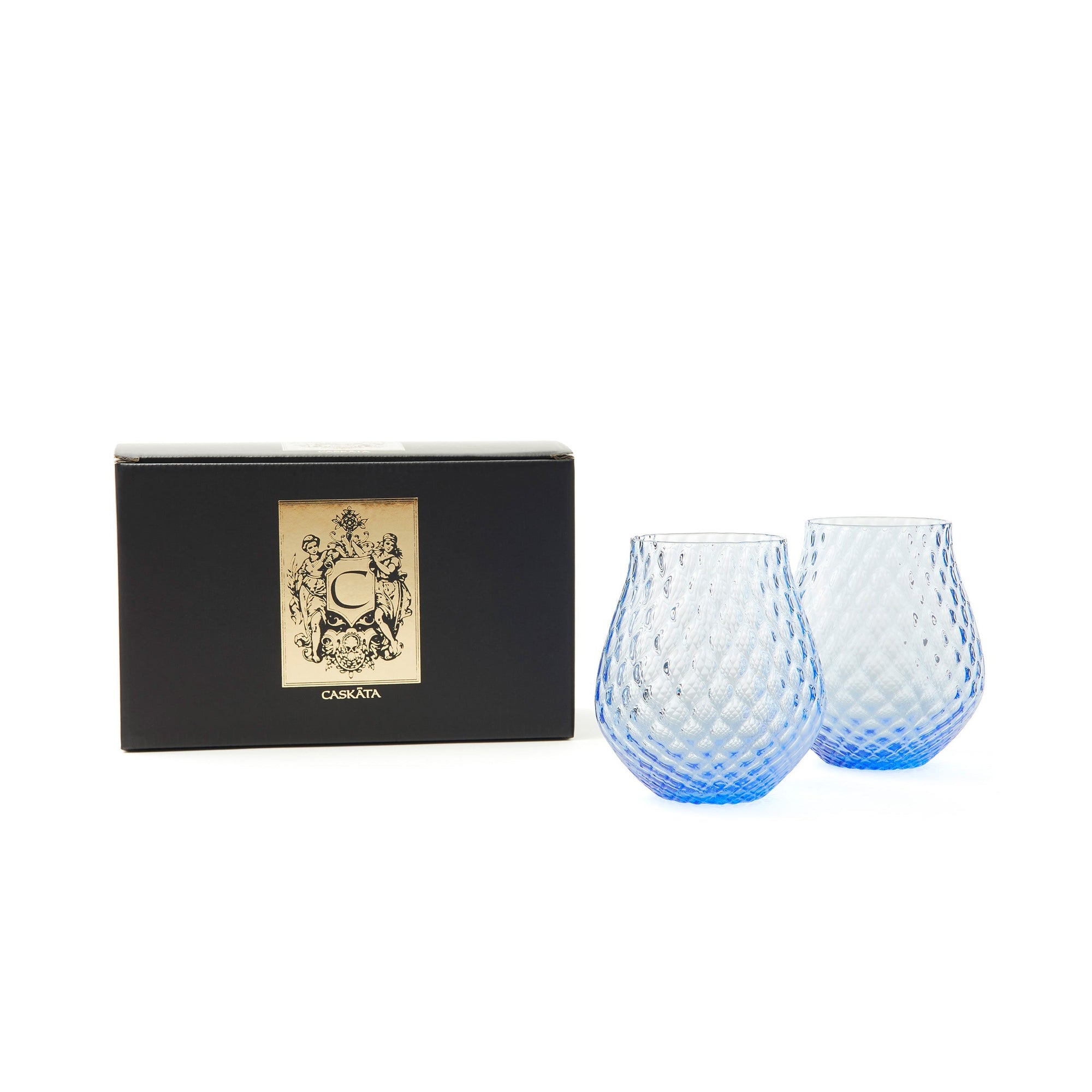 Phoebe Stemless Wine Glasses, Set of 2