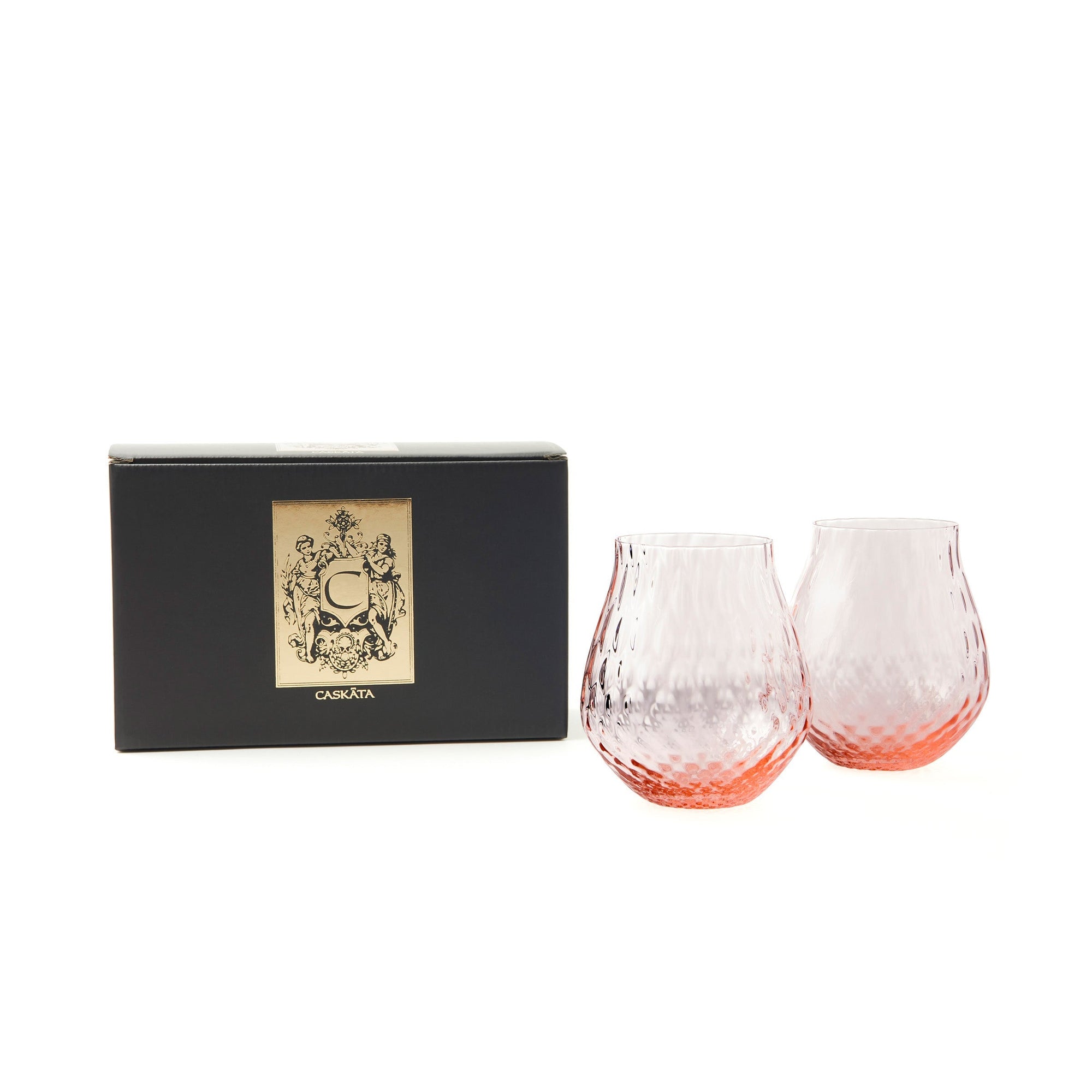 Phoebe Stemless Wine Glasses, Set of 2