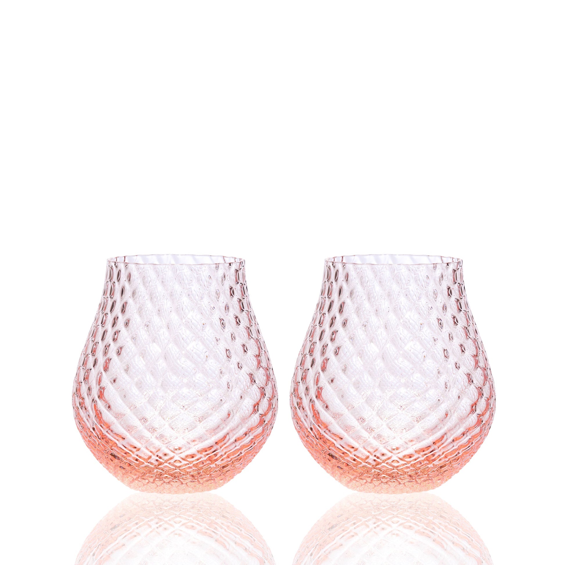 Phoebe Stemless Wine Glasses, Set of 2