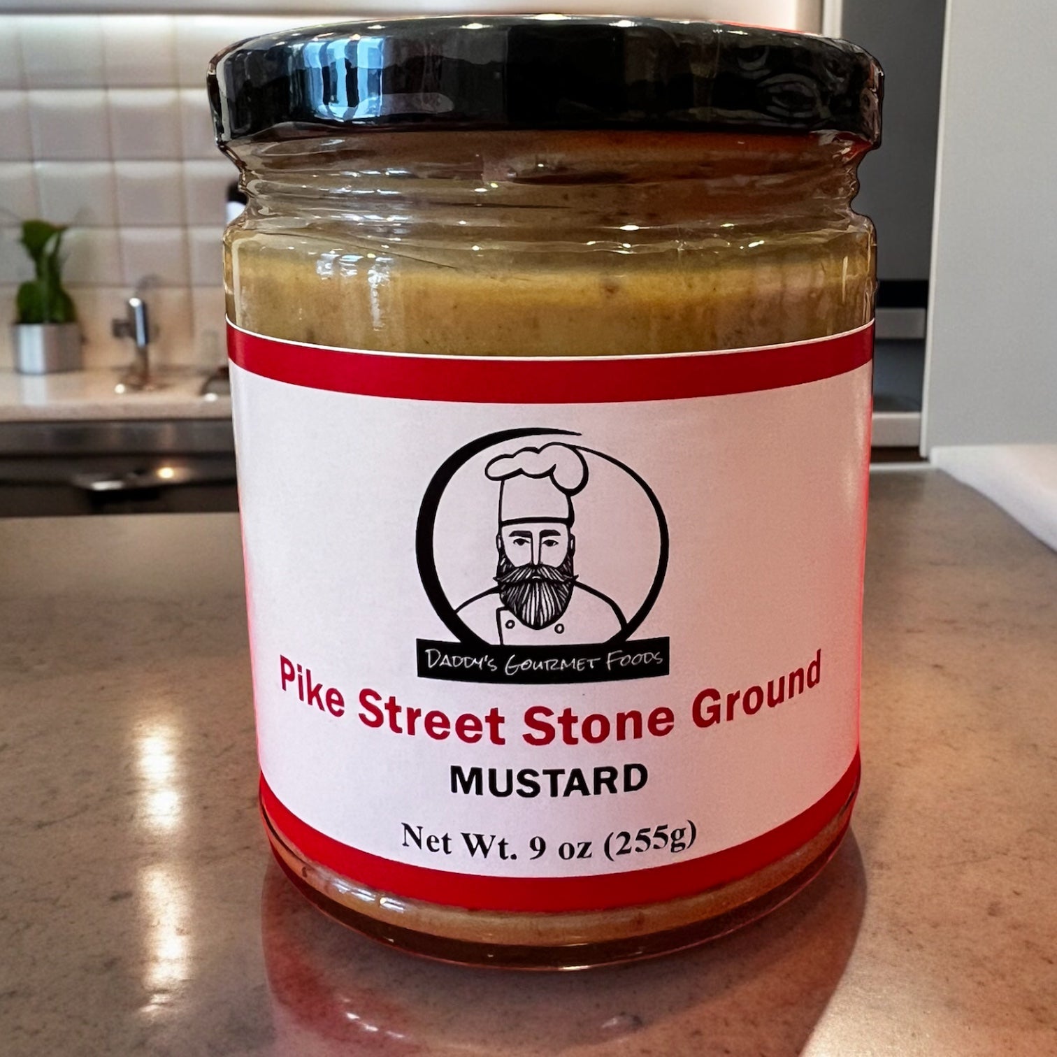 Pike Street Stone Ground Mustard 9 oz (255g) Daddy's Gourmet Foods