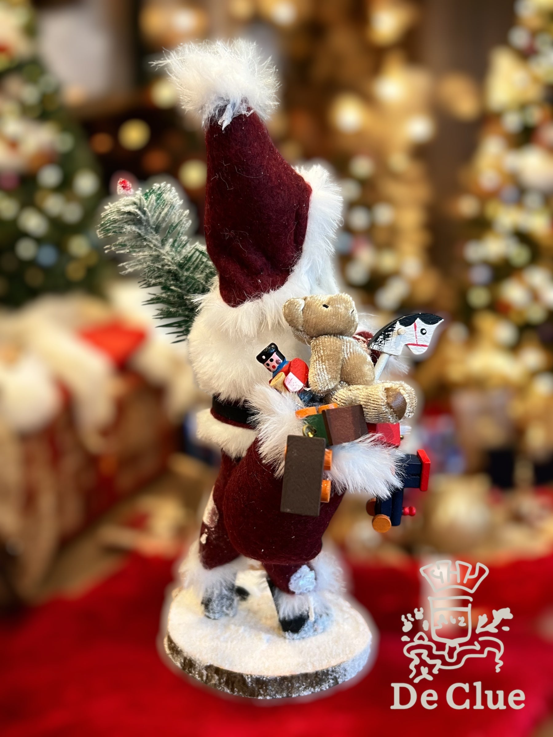 One of A Kind “Foret” Santa made by Timothy De Clue