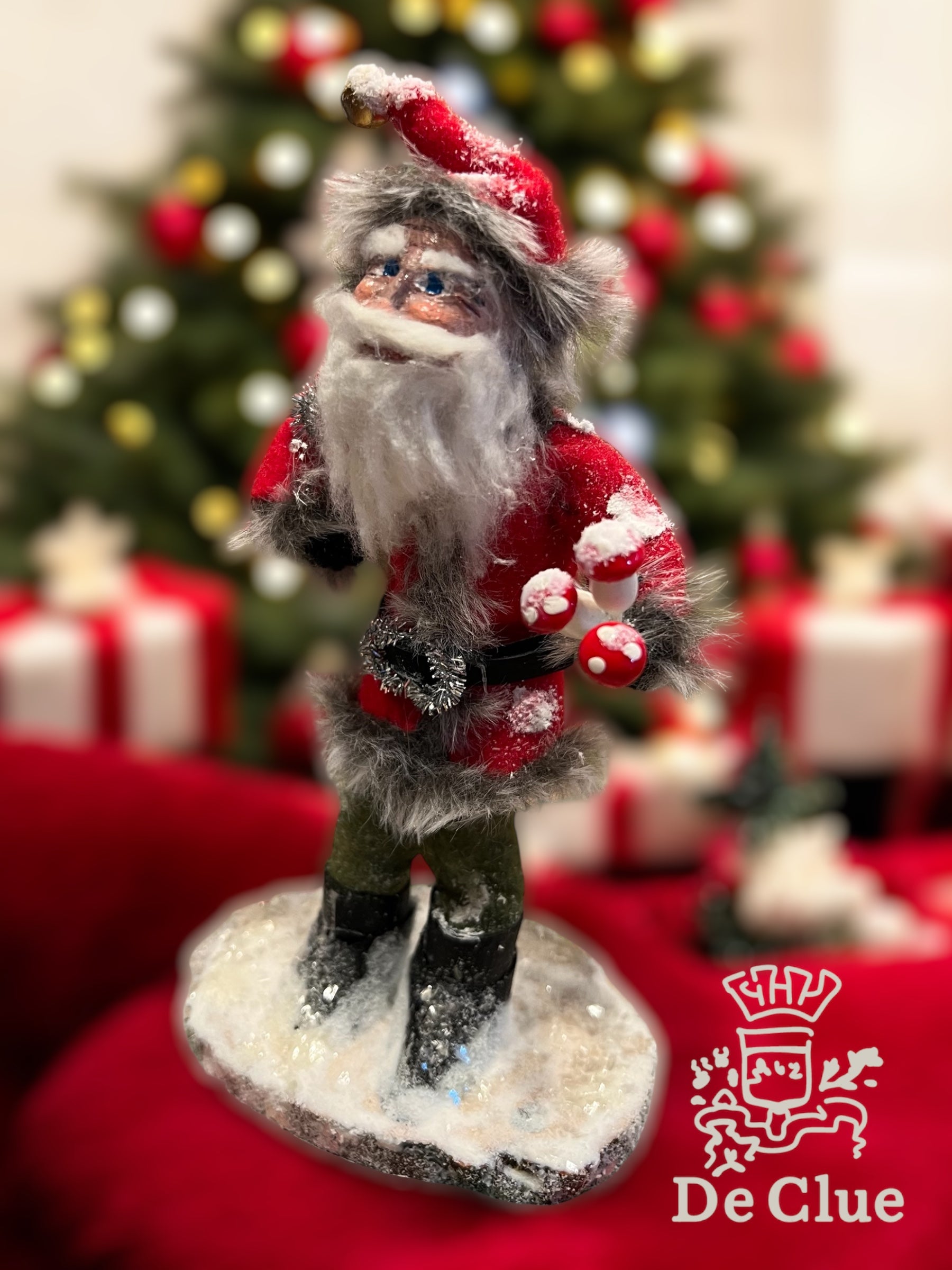 One of A Kind “Foret” Santa made by Timothy De Clue