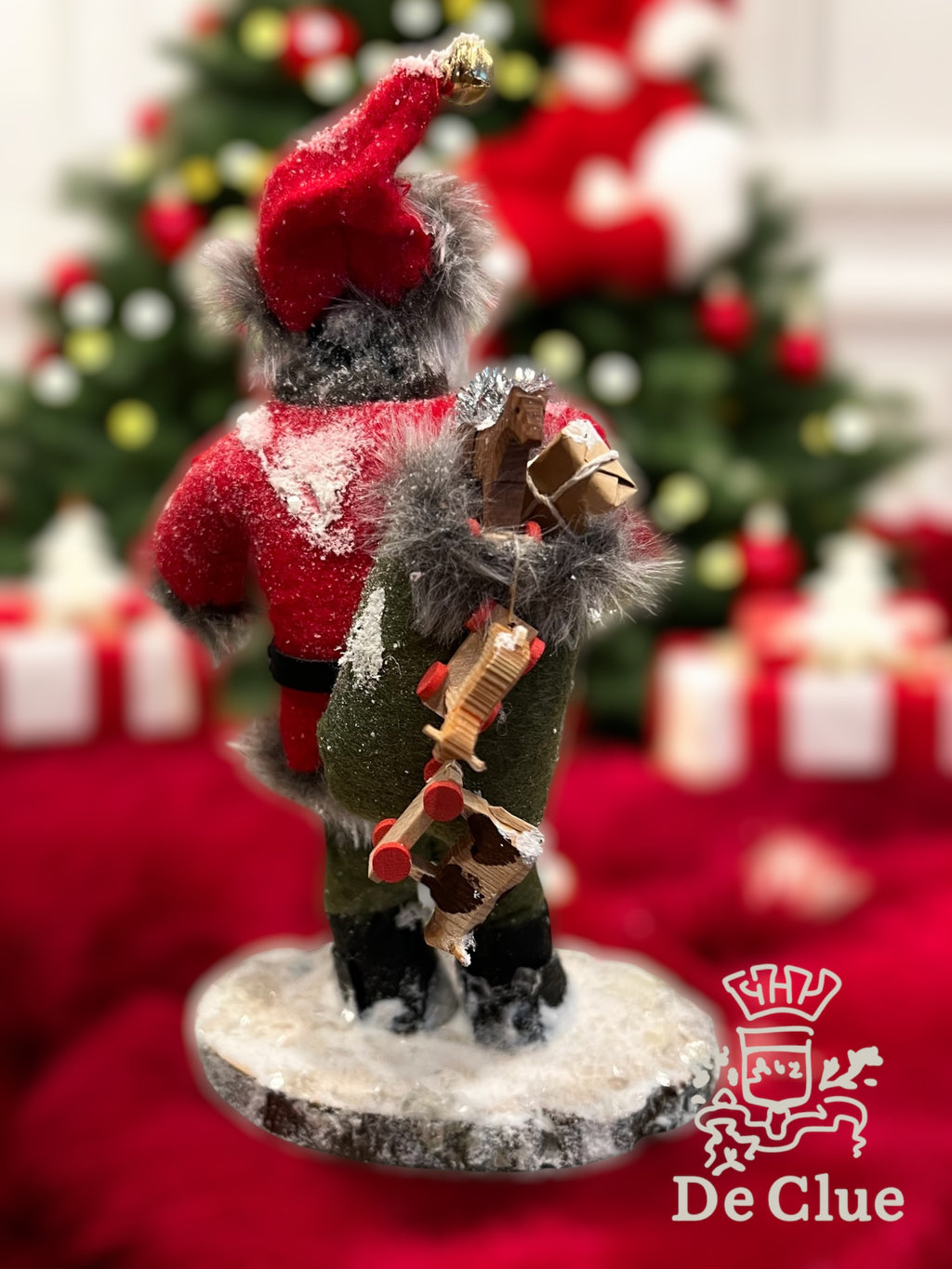 One of A Kind “Foret” Santa made by Timothy De Clue