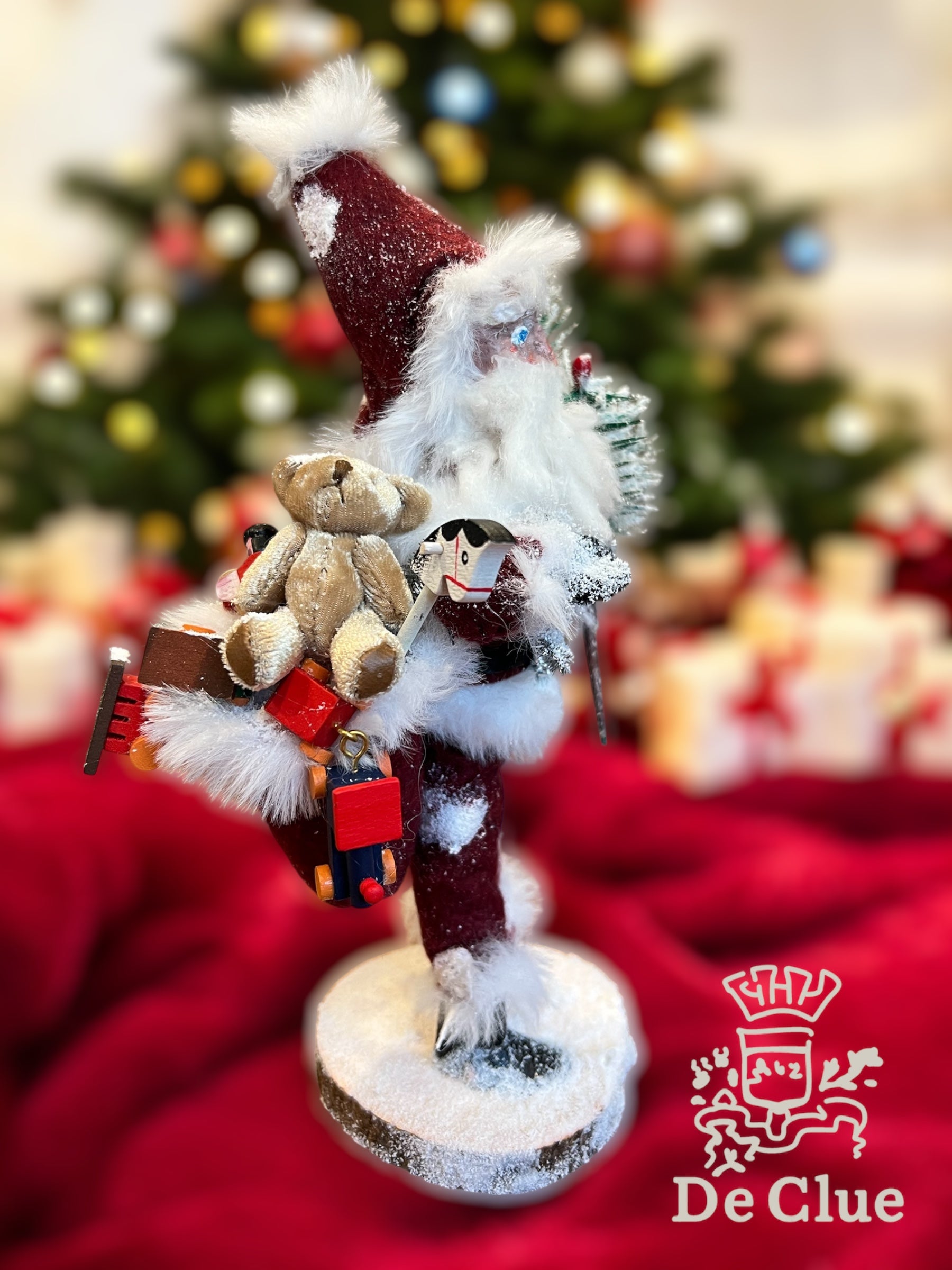 One of A Kind “Gift Bringer” Santa made by Timothy De Clue