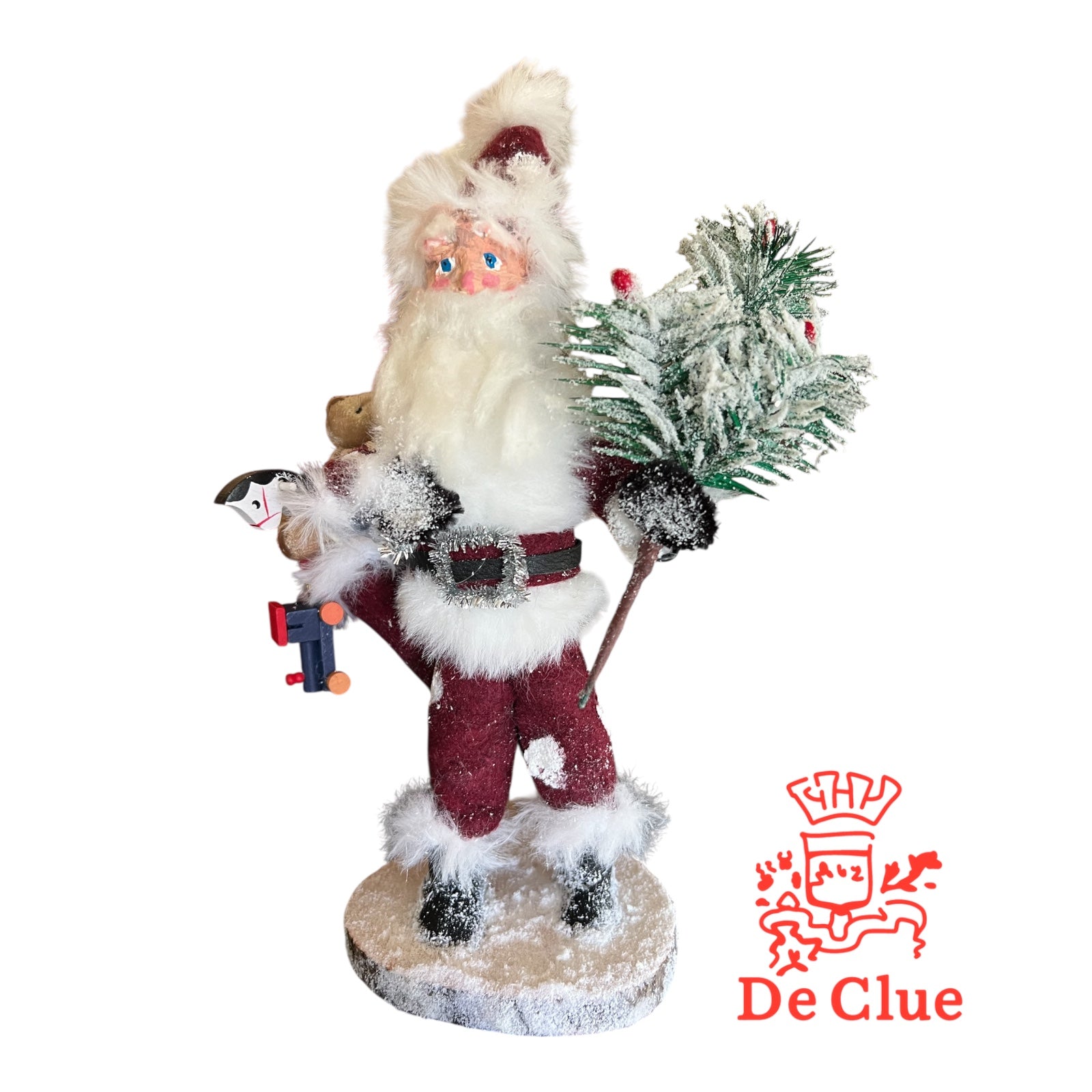 One of A Kind “Gift Bringer” Santa made by Timothy De Clue