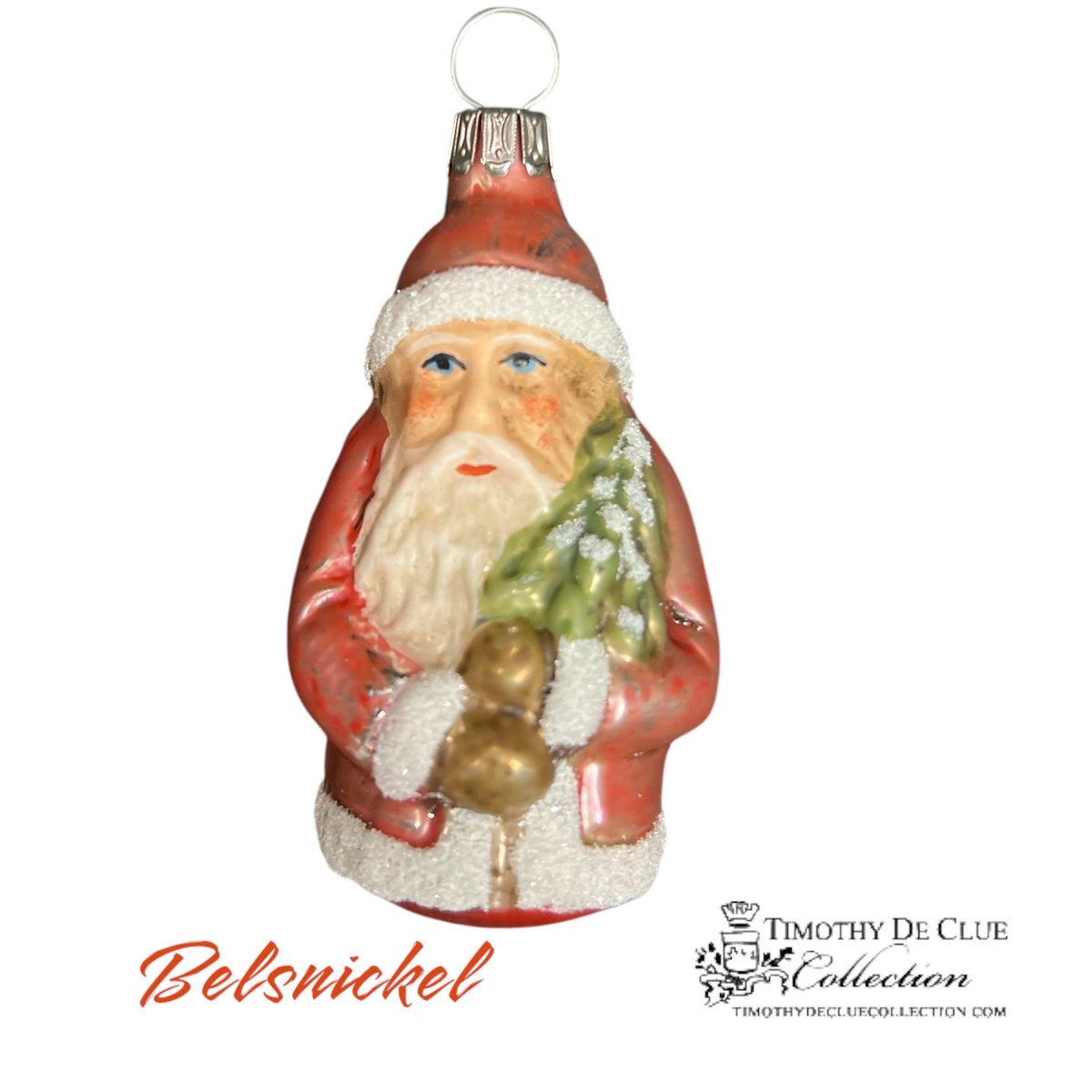 Santa Belsnickel Vintage Style - German Glass Ornament Christmas Collection