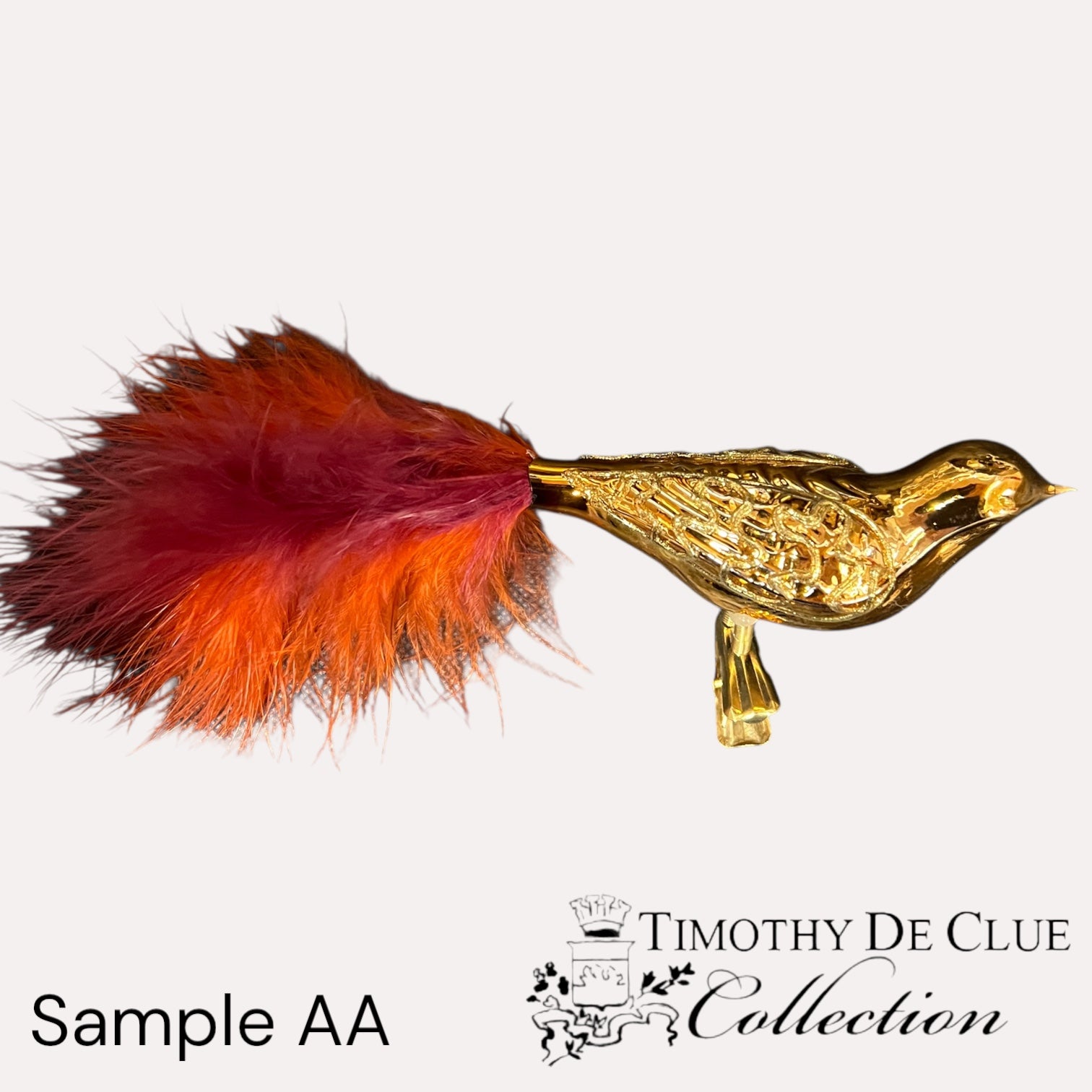 Sample AA Bird Clip / Christmas Ornament