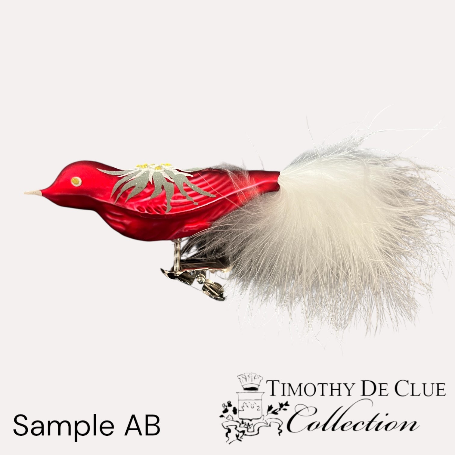 Sample AB Bird Clip / Christmas Ornament