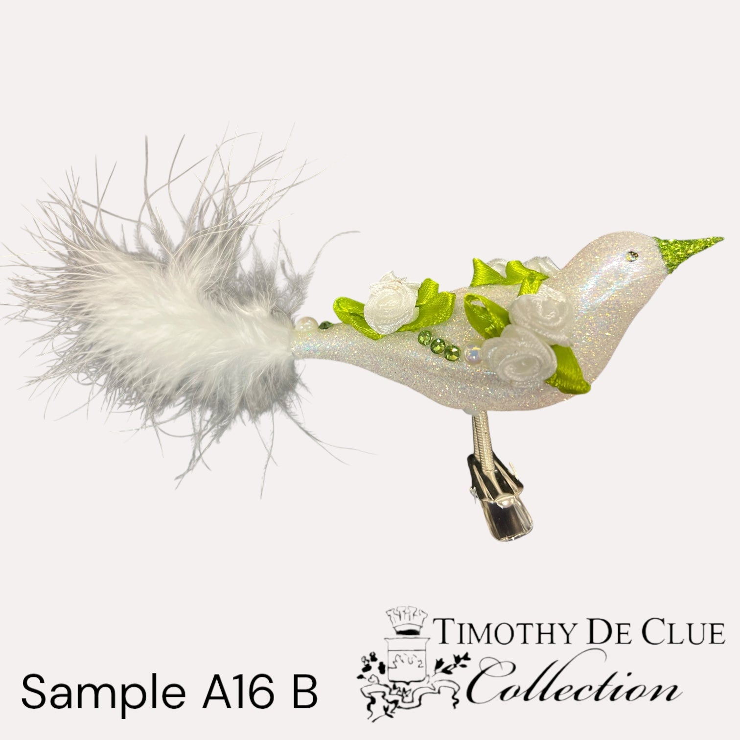 Sample A16 B Bird Clip / Christmas Ornament