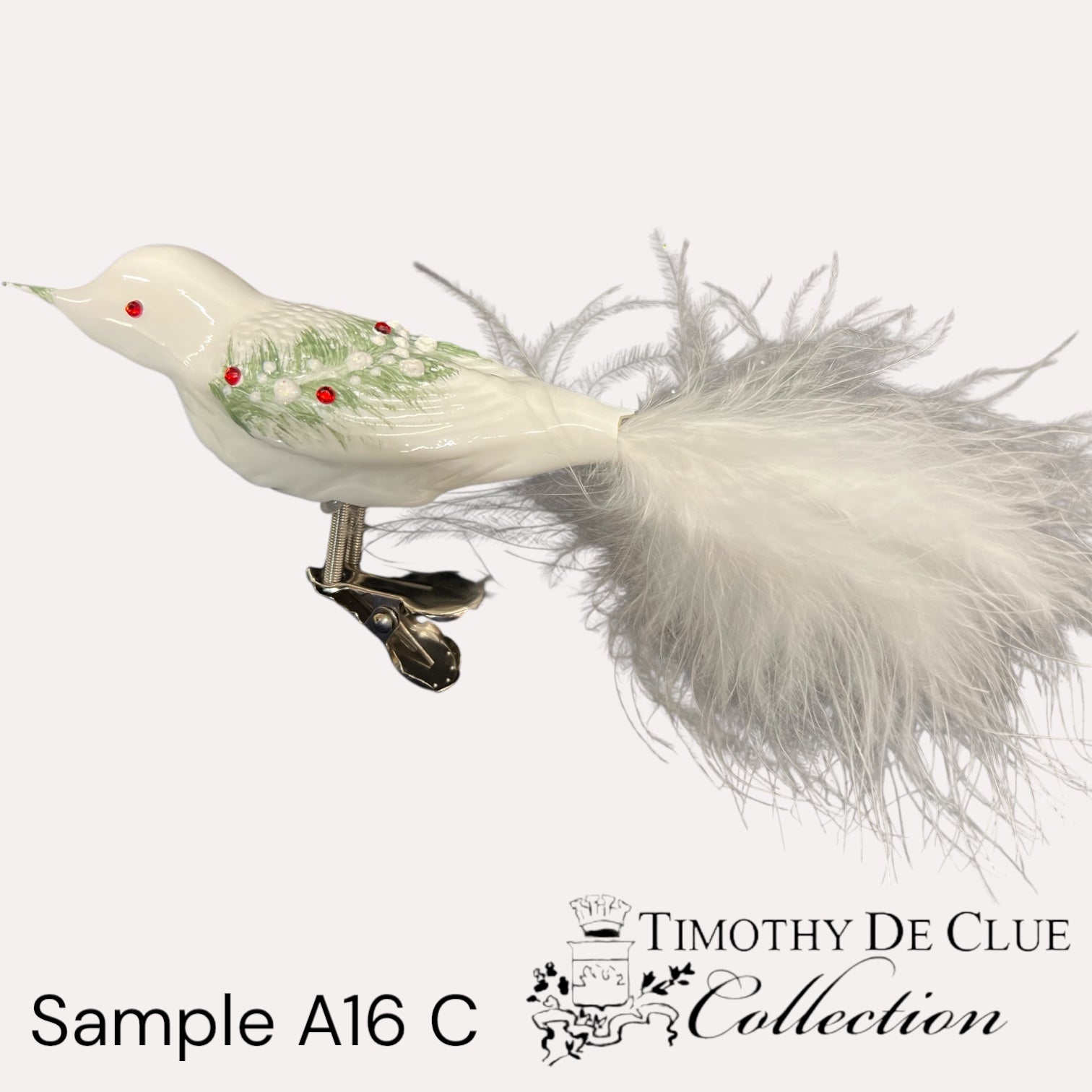 Sample A16 C Bird Clip / Christmas Ornament