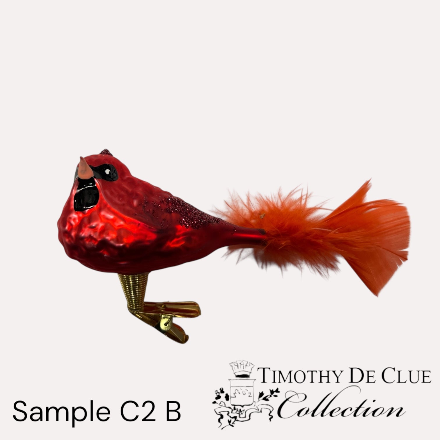 Sample C2 B Bird Clip / Christmas Ornament