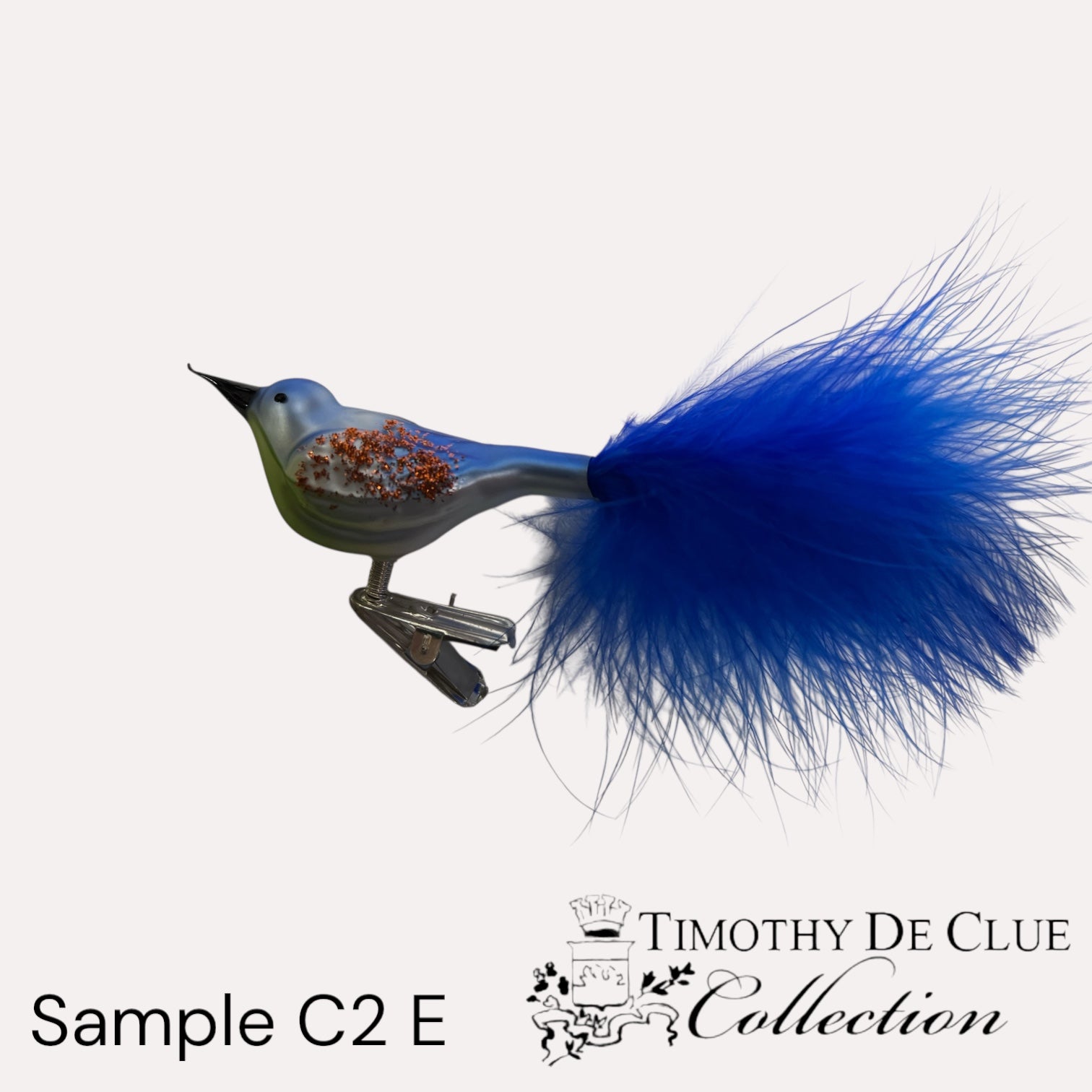 Sample C2 E Bird Clip / Christmas Ornament