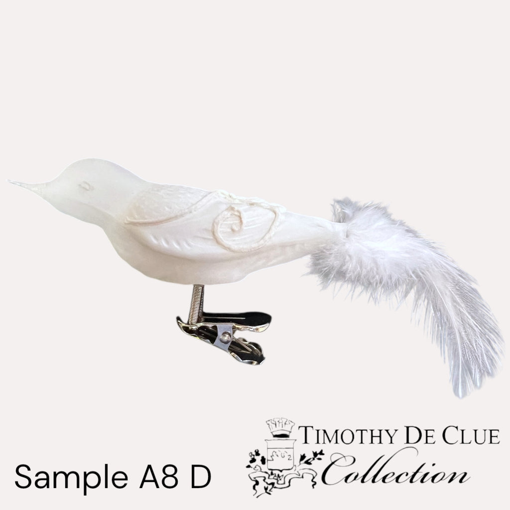 Sample A8 D Bird Clip / Christmas Ornament
