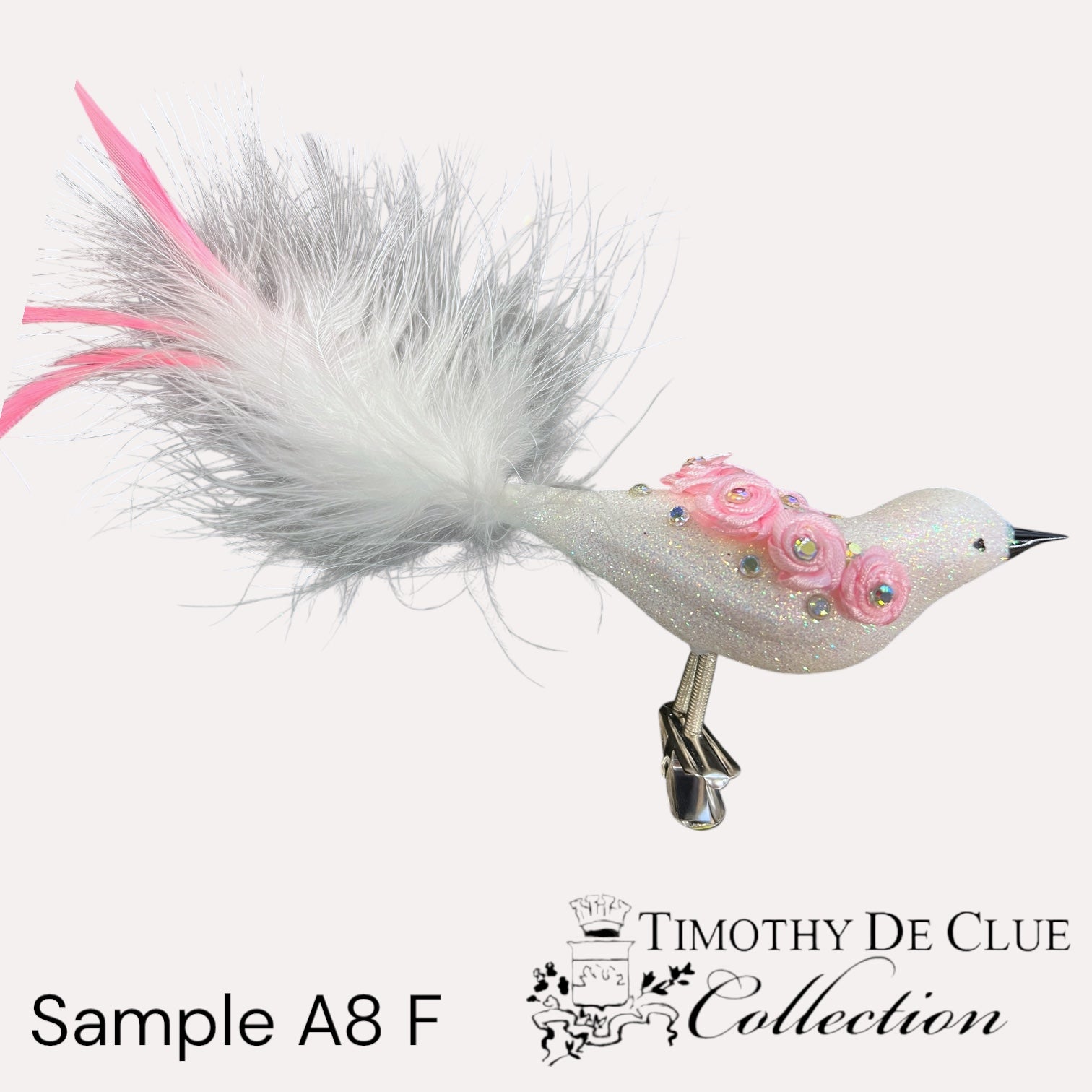 Sample A8 F Bird Clip / Christmas Ornament