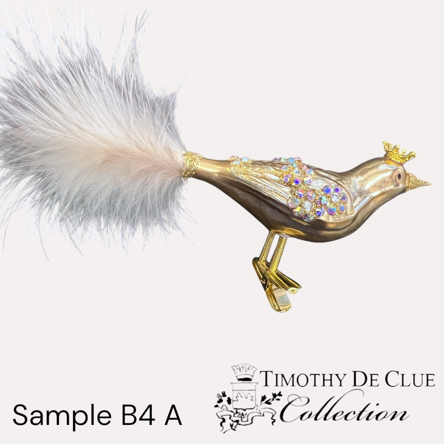 Sample B4 A Bird Clip / Christmas Ornament