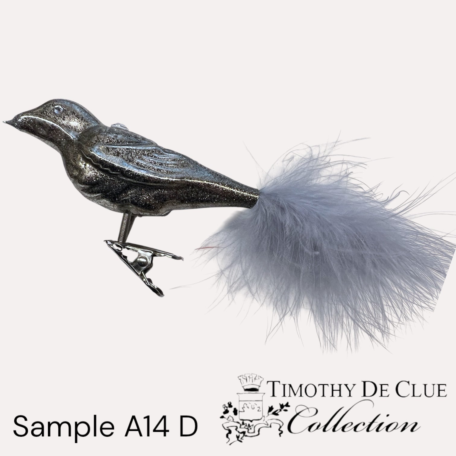 Sample A14 D Bird Clip / Christmas Ornament