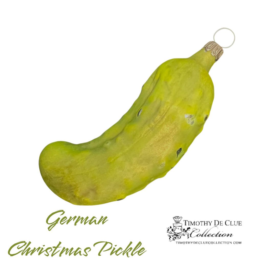 Christmas Pickle Vintage Style - German Glass Ornament Christmas Collection