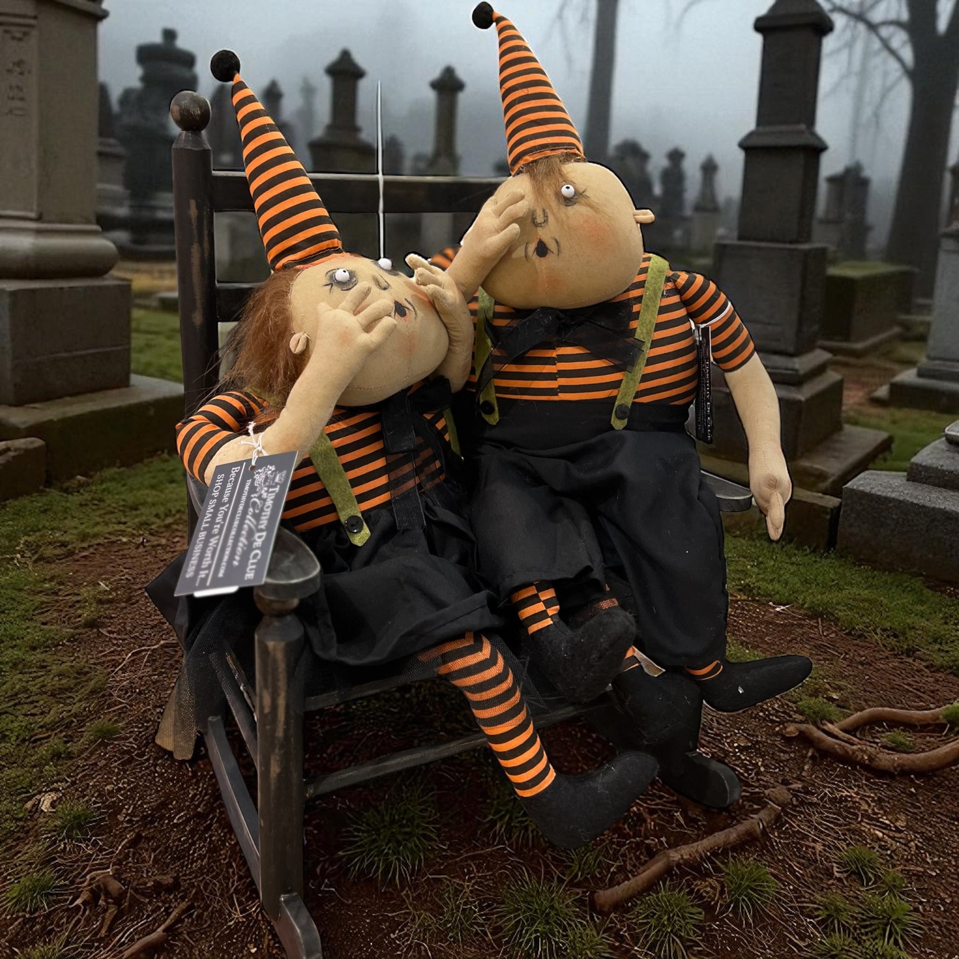 Quinn Creepy Twin Boy Art Doll