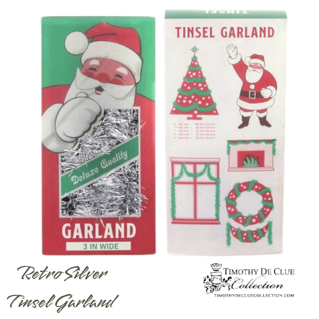 Retro Boxed Tinsel Garland  -TDC RetroChristmas Collection (Copy) (Copy)
