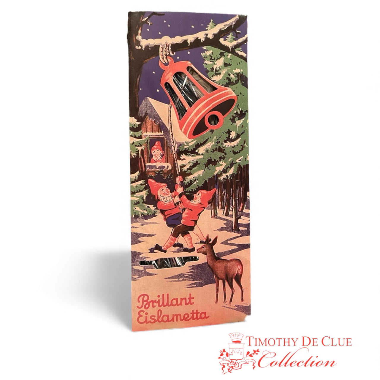 Retro Boxed Tree Icicle Tinsel Brillant Eislametta   -TDC Retro Christmas Collection
