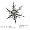 Winter Ice Gleam - De Clue Beaded Christmas Collection WHLS